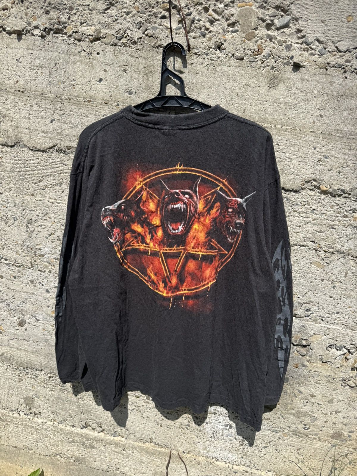 Vintage Vintage Spiral Death Cerber Y2k Graphic Long Sleeve Size US XL / EU 56 / 4 - 7 Thumbnail