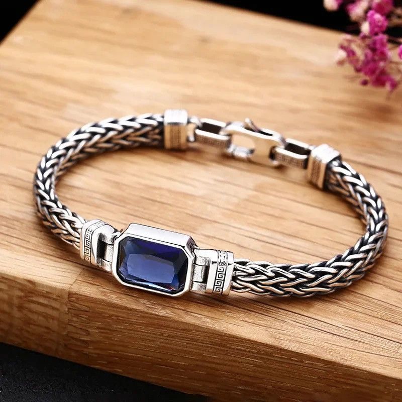 Jewelry 5MM Handmade Woven Cord Bracelet Size ONE SIZE - 2 Thumbnail