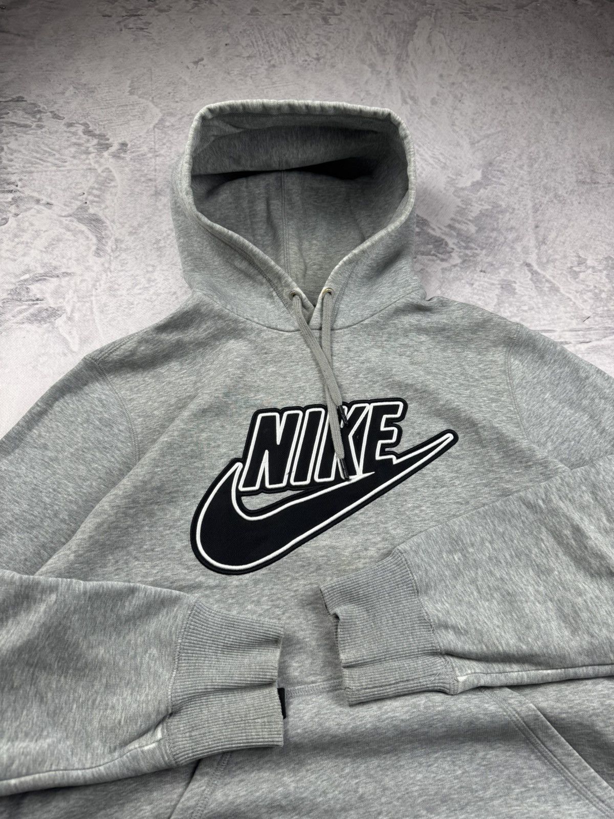 Nike × Vintage NIKE VINTAGE CENTER LOGO OVERSIZE BOXY HOODIE Size US L / EU 52-54 / 3 - 4 Thumbnail