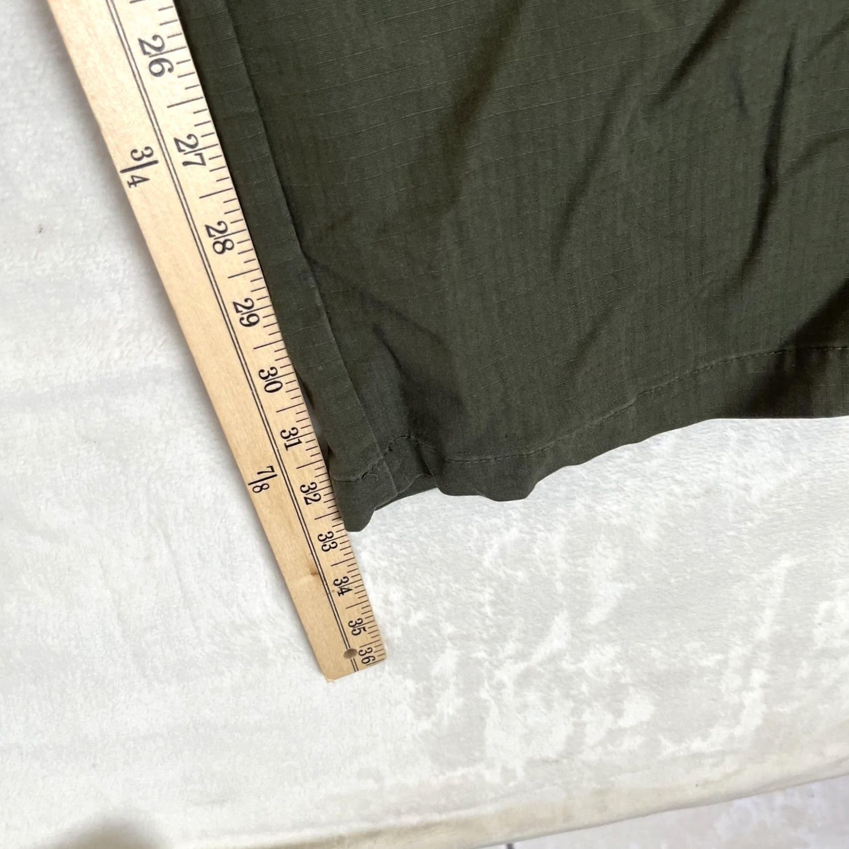 Dickies Dickies Cargo Pants Mens 38x32 Green Relaxed Fit Stretch Ripstop Workwear Size US 38 / EU 54 - 4 Thumbnail