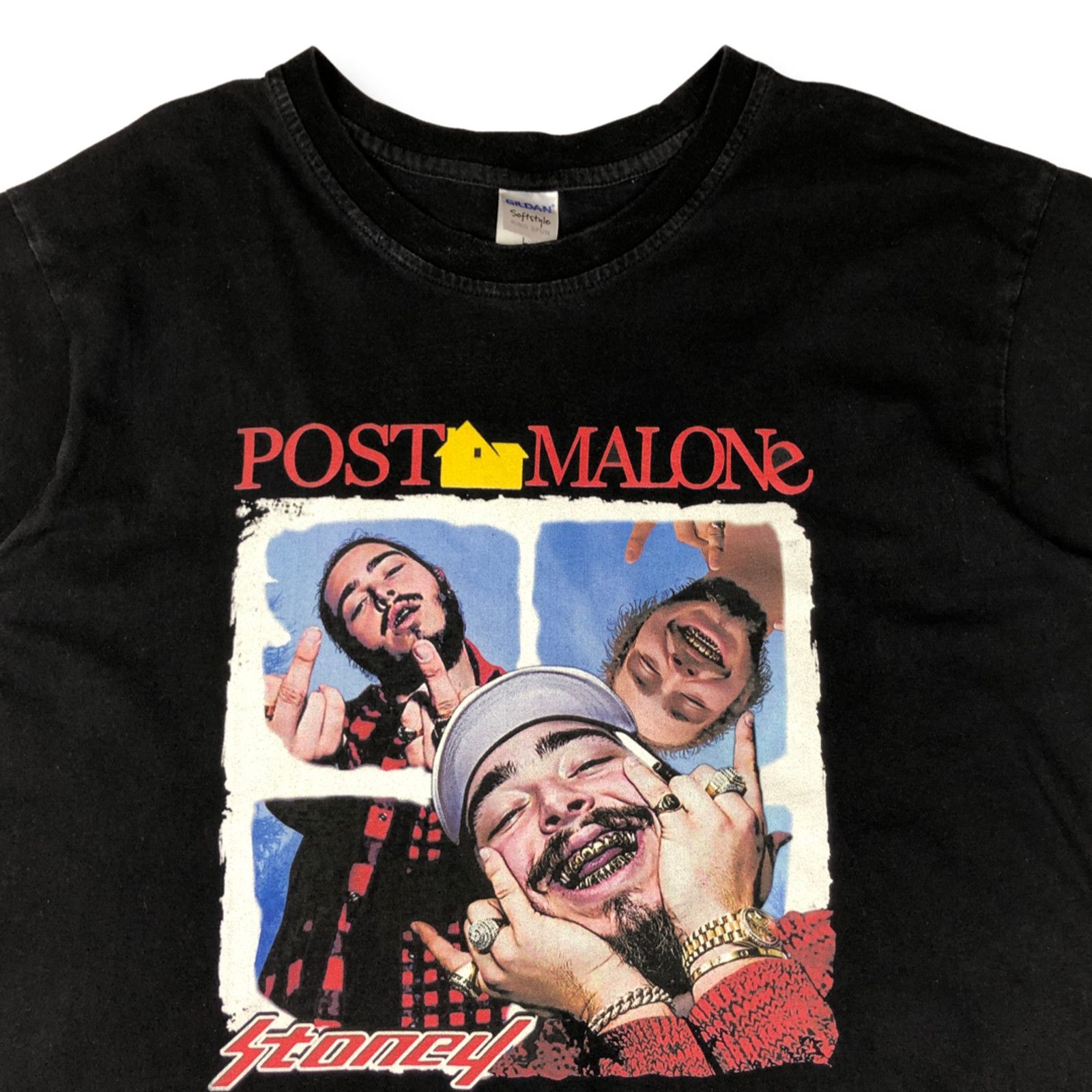 Rap Tees Post Malone Stoney T-Shirt Size US L / EU 52-54 / 3 - 2 Thumbnail