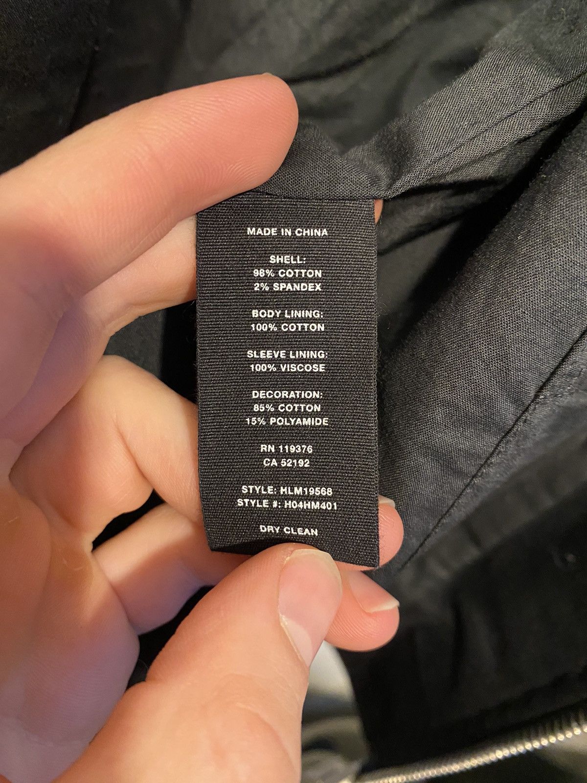 Helmut Lang Helmut Lang Paneled Jacket Size US XL / EU 56 / 4 - 9 Thumbnail