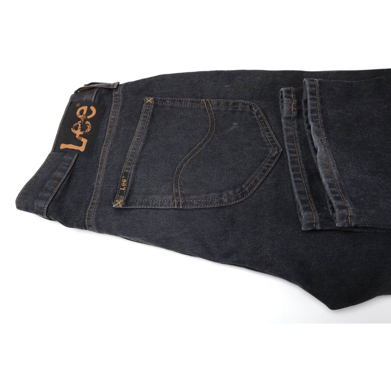 Lee Lee West Jeans Men's W32/L32 Straight Leg Zip Fly Stretch Black Size US 32 / EU 48 - 5 Thumbnail