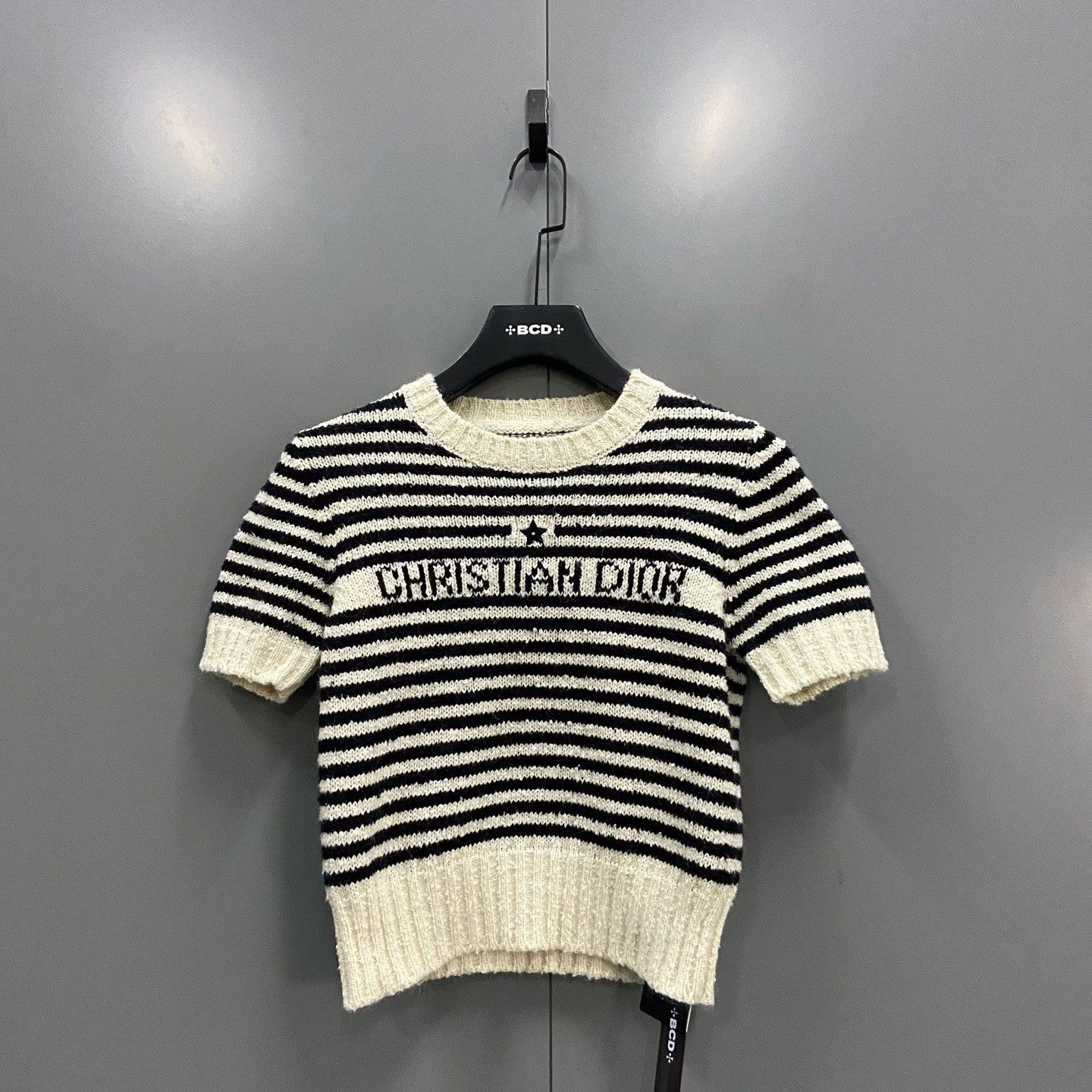 Dior Dior Knit Striped Black Sweater it_38 Women Size XS / US 0-2 / IT 36-38 - 1 Thumbnail