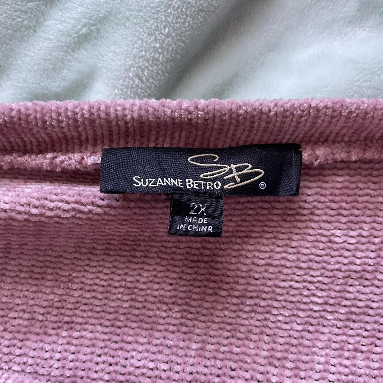 Other Pink Frilly Suzanne Betro Sweater Size XXL / US 16-18 / IT 52-54 - 3 Thumbnail
