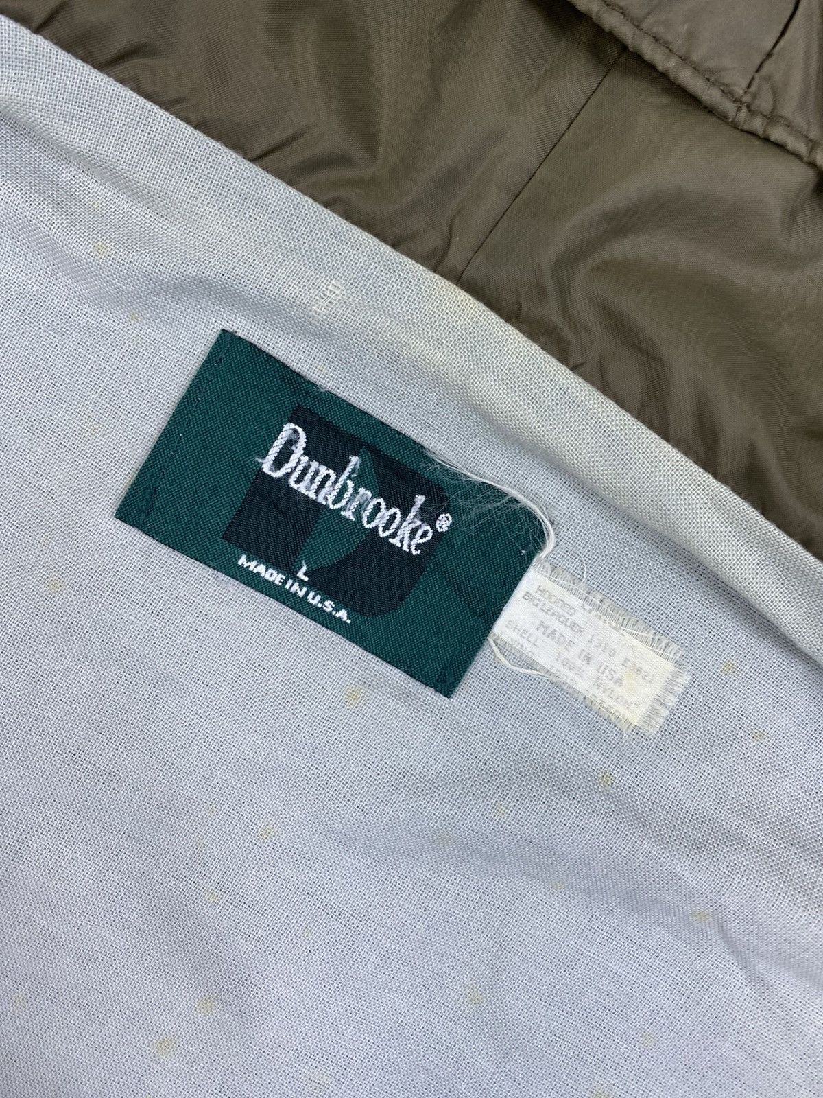 Dunbrooke Vintage Dunbrooke Olive Green Zip-Up Hooded Jacket Size US L / EU 52-54 / 3 - 9 Thumbnail