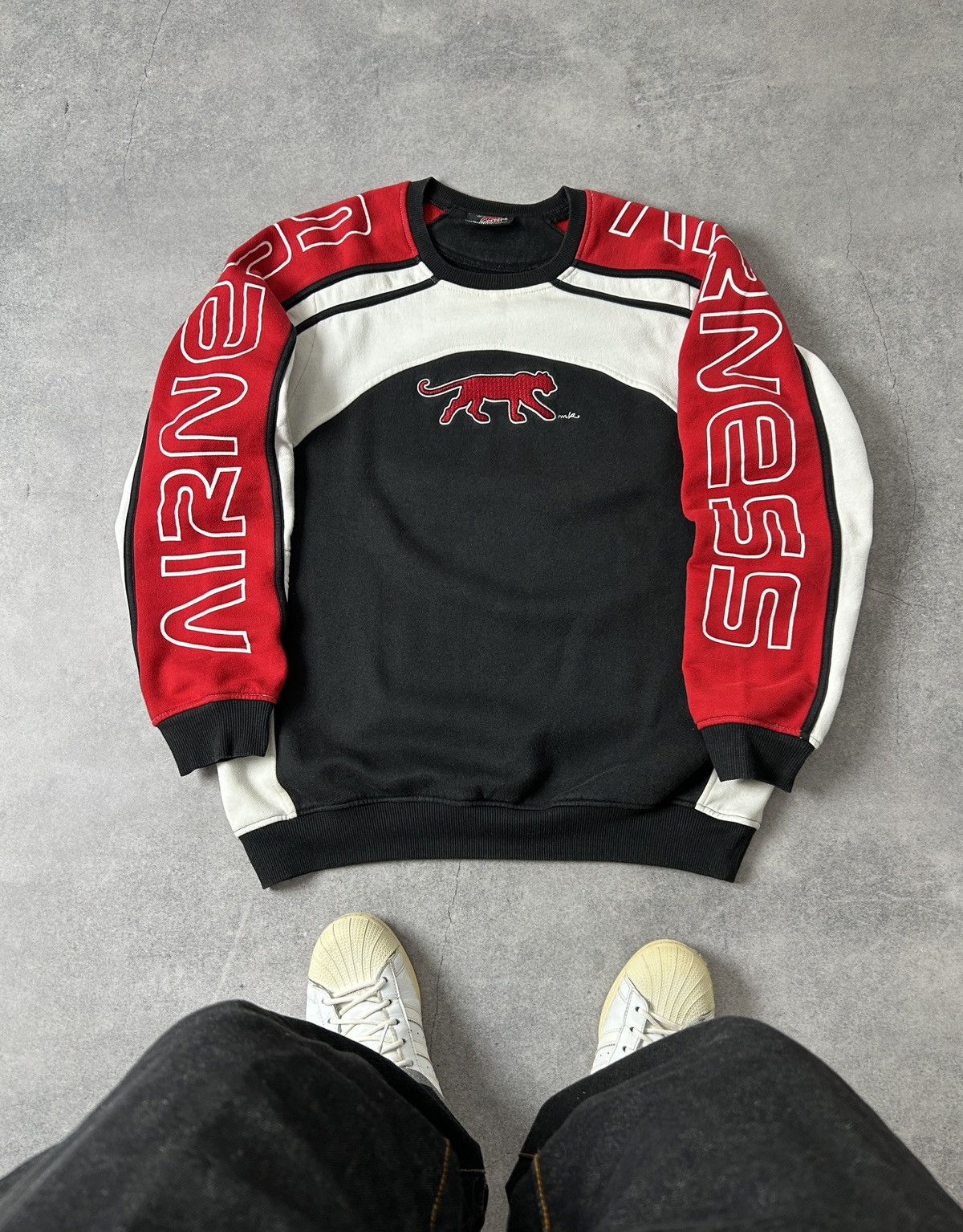 Other Vintage AIR NESS y2k 00s sportswear sweatshirt mens Size US M / EU 48-50 / 2 - 1 Thumbnail