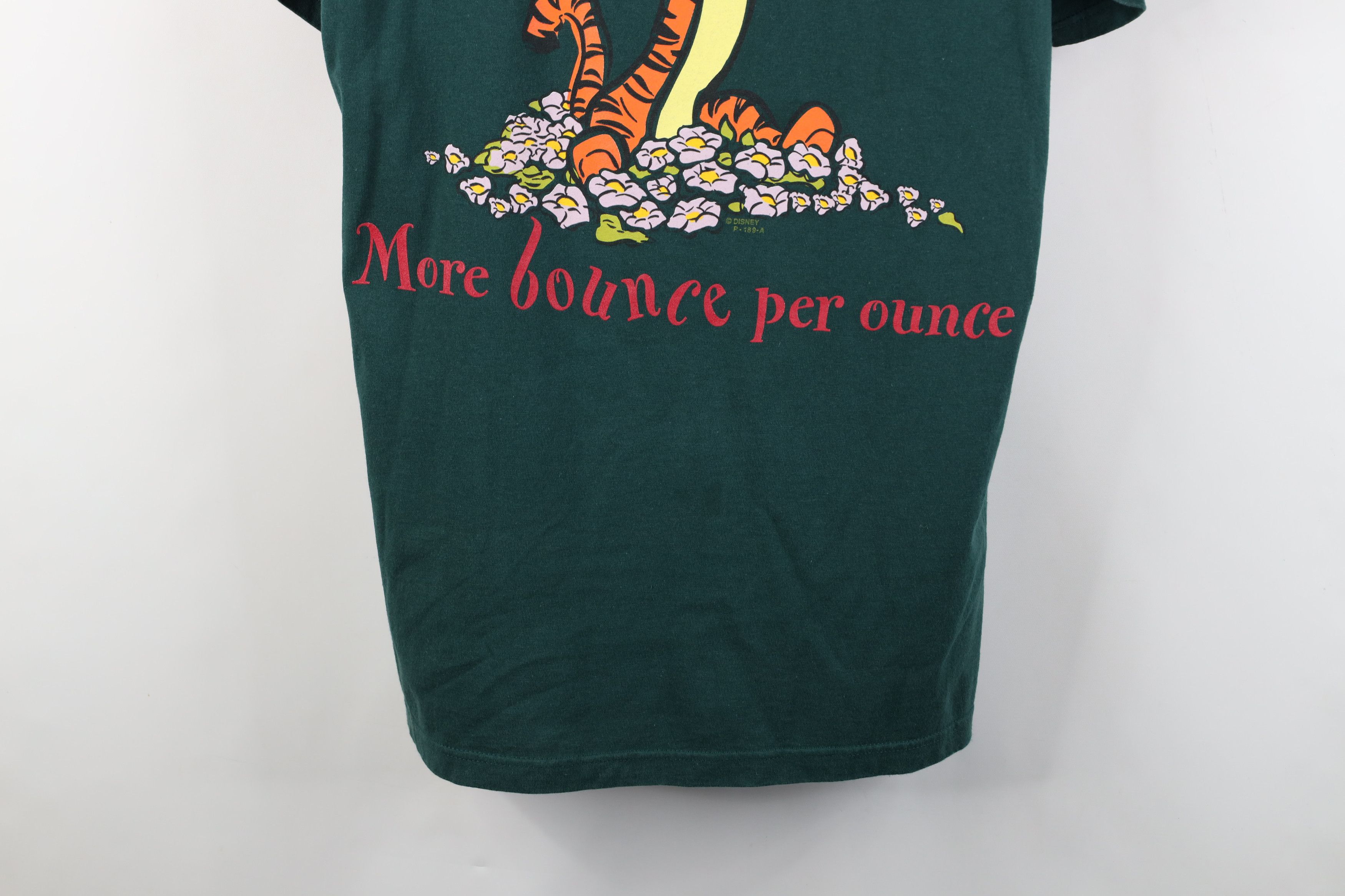 Disney Vintage 90s Disney Winnie the Pooh Tigger Bounce T-Shirt Size US L / EU 52-54 / 3 - 3 Thumbnail