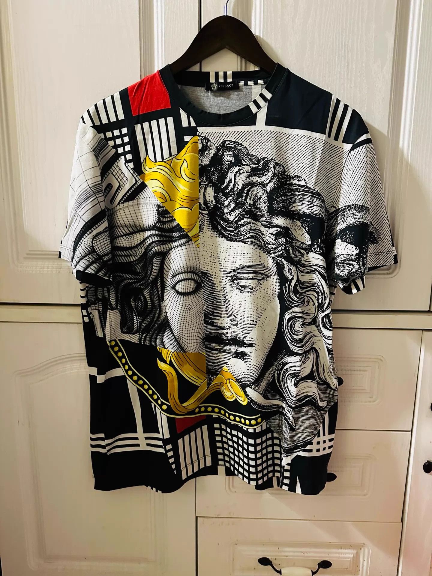 Versace Versace Main Line Medusa Print Black Short Sleeve T-Shirt XL Size US XL / EU 56 / 4 - 1 Thumbnail