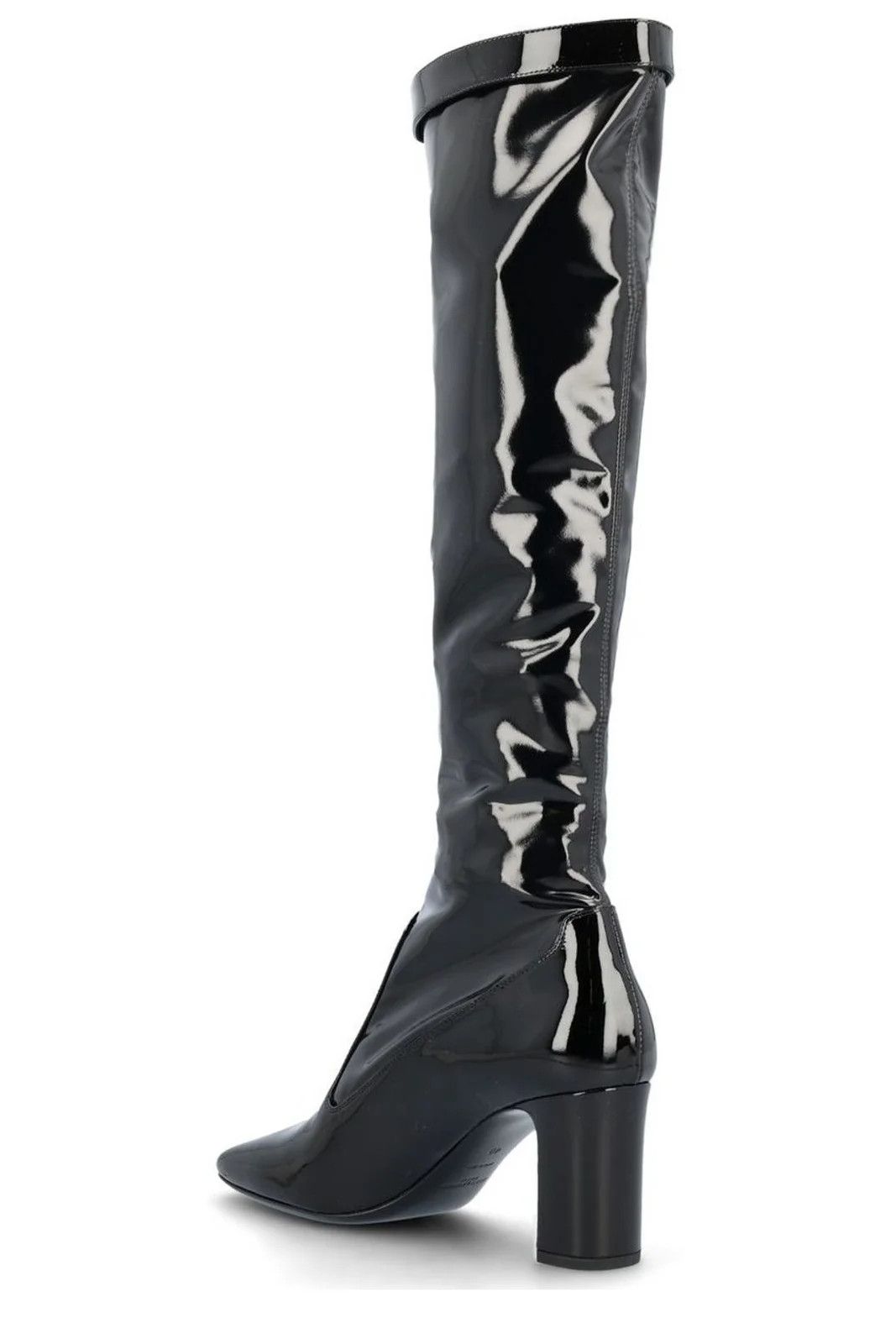 Saint Laurent Paris o1bcso1str1124 Elle 70 B Vin Boots in Nero Size US 6.5 / IT 36.5 - 3 Thumbnail