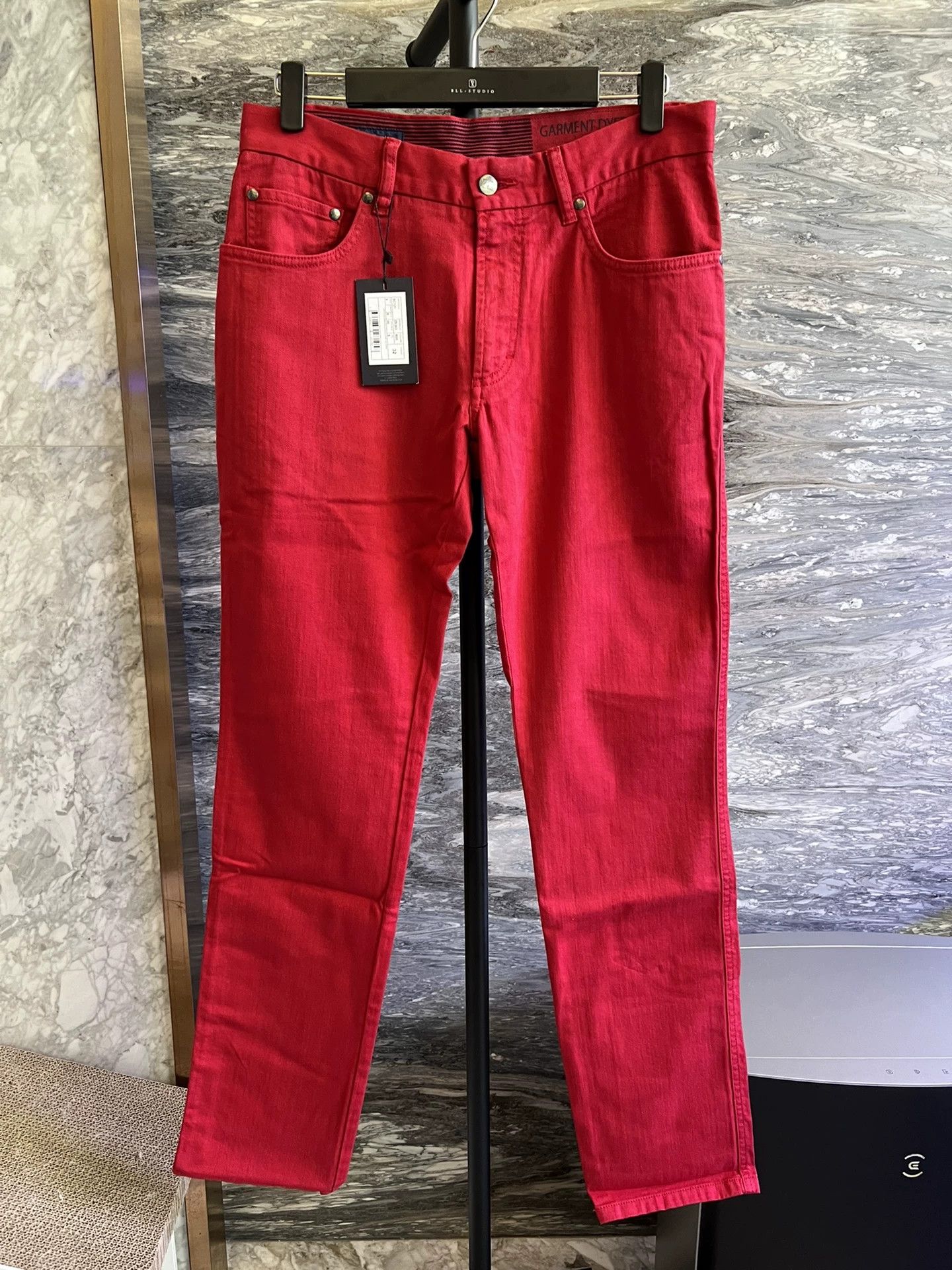 Zegna Sport Cotton Slim Fit Jeans
