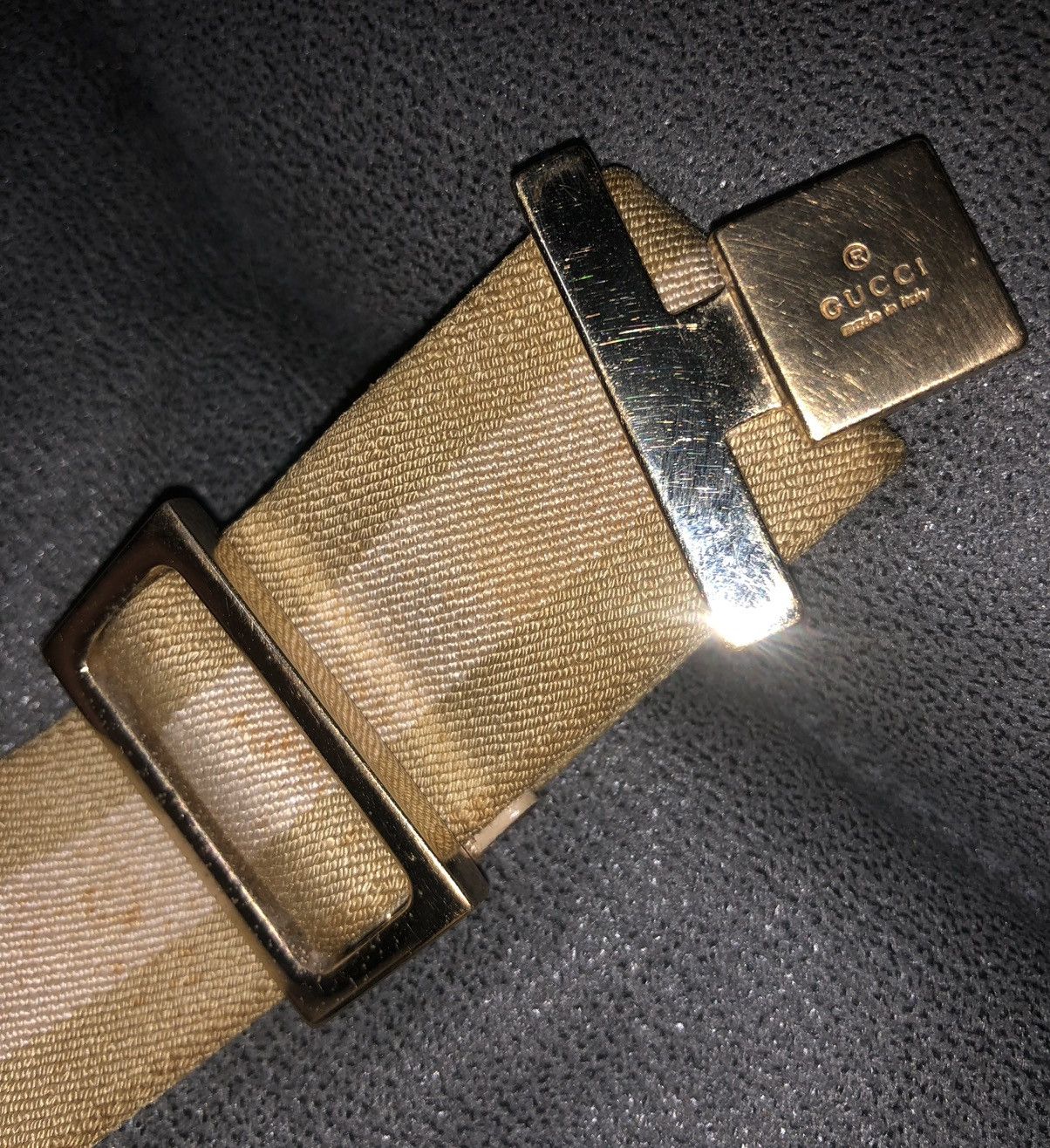 Gucci × Vintage Vintage Gucci Belt Elastic Stretchable Unisex Size ONE SIZE - 8 Thumbnail