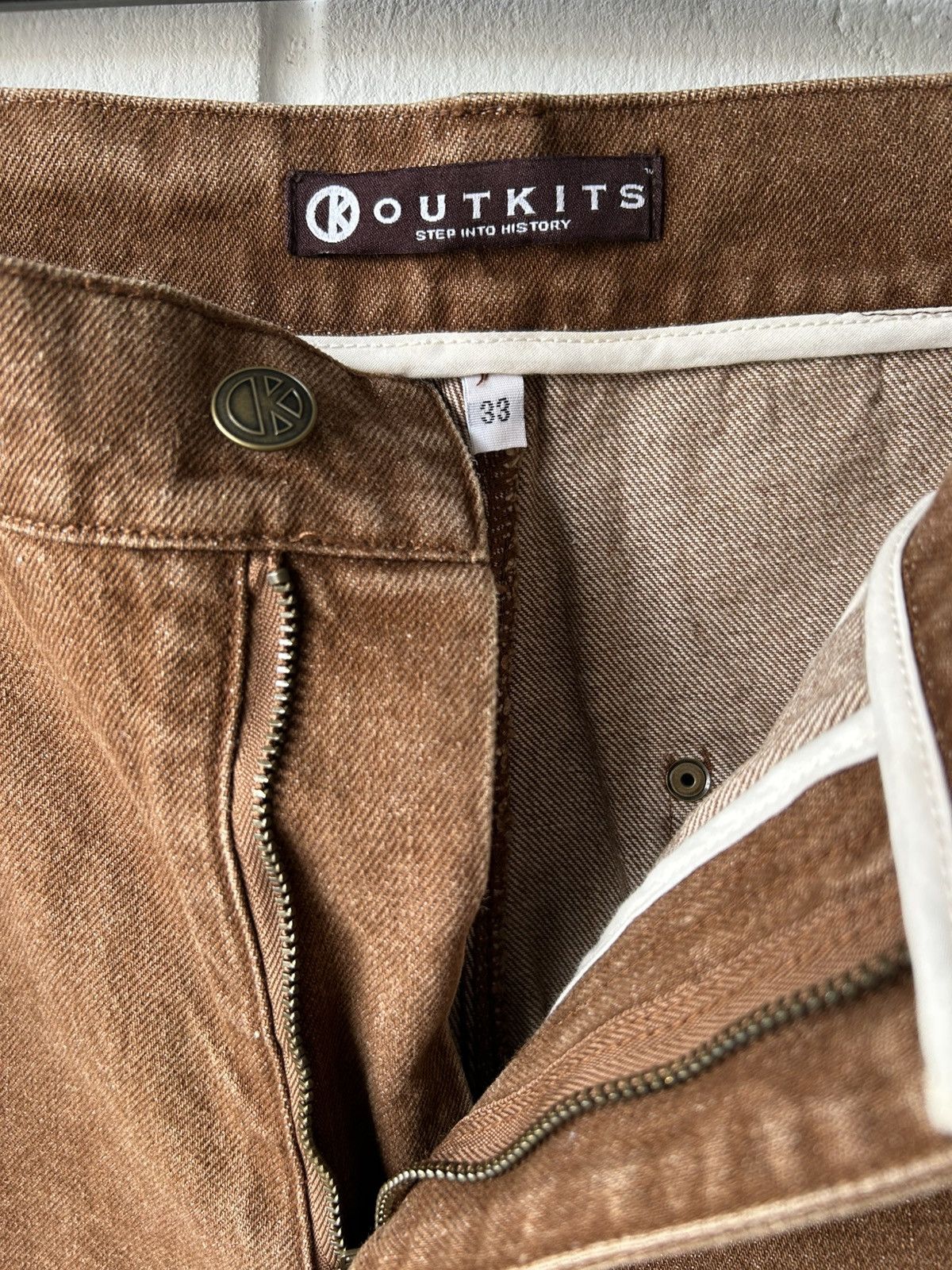 Carhartt Outkits Double Knee Denim Pants Size US 33 - 5 Thumbnail