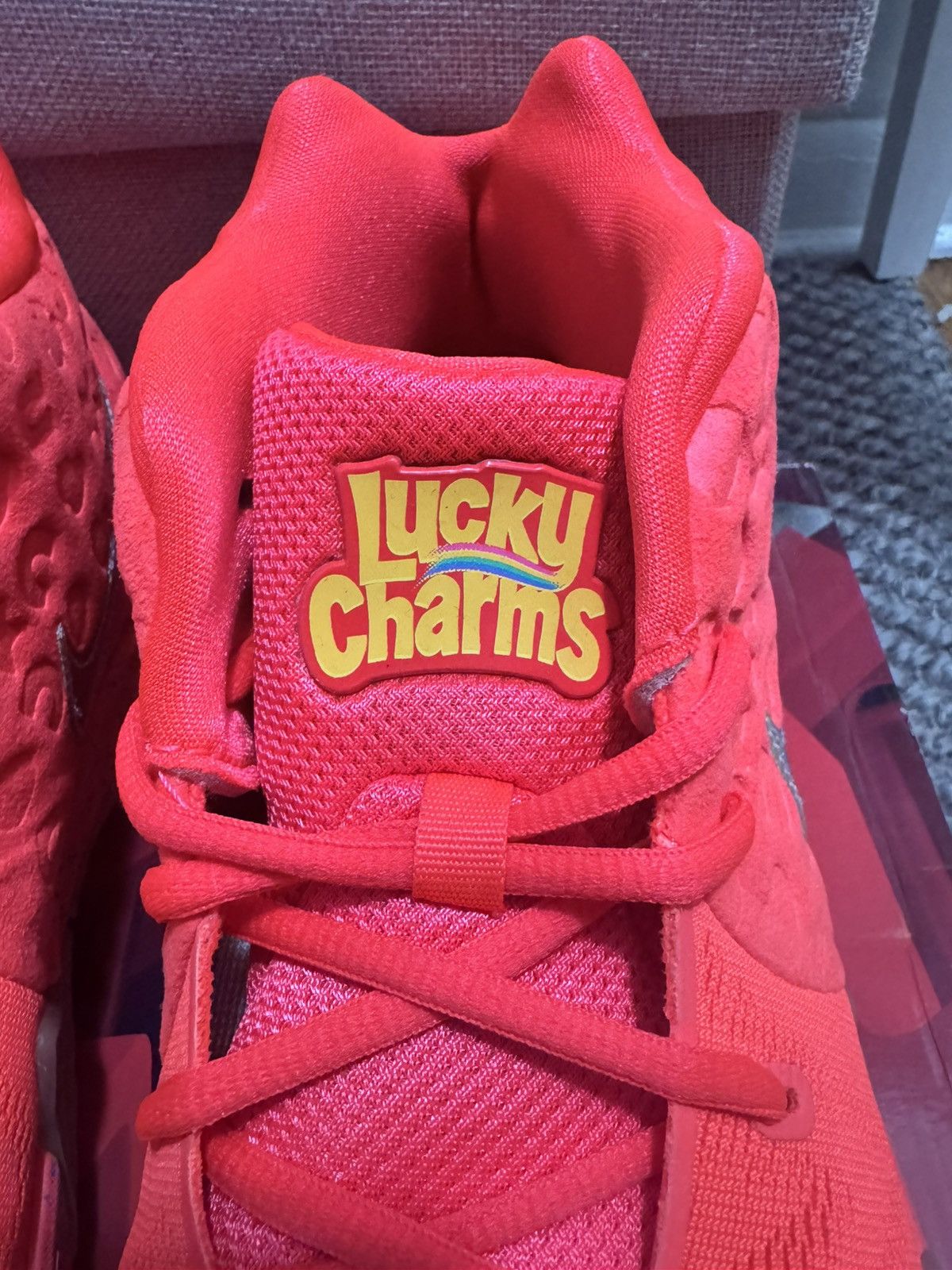 Nike Kyrie 4 Lucky Charms Size US 12 / EU 45 - 4 Thumbnail