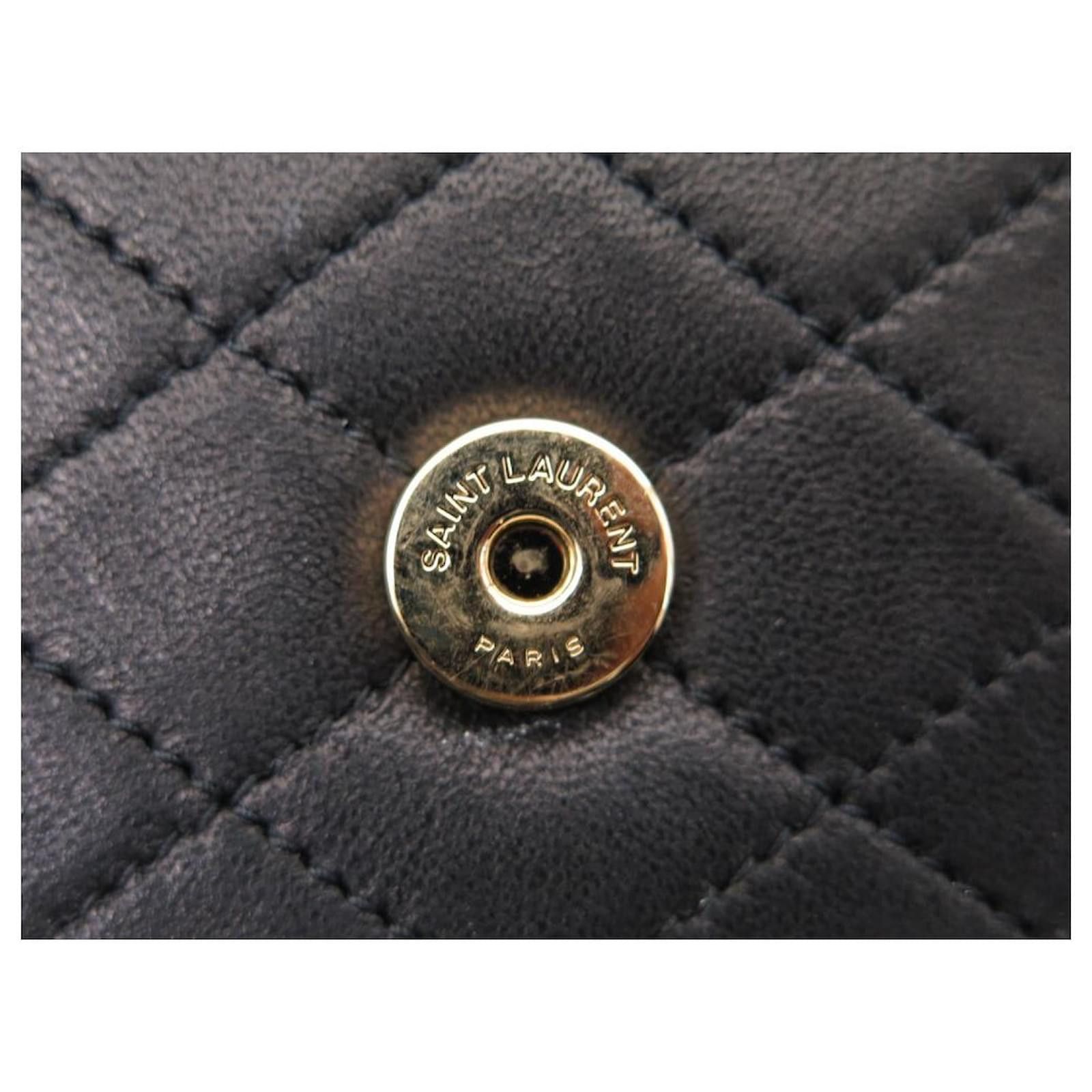 Saint Laurent Paris o1b1hav110824 Size: OS / Gaby Satchel Bag Lambskin in Black Size ONE SIZE - 9 Thumbnail