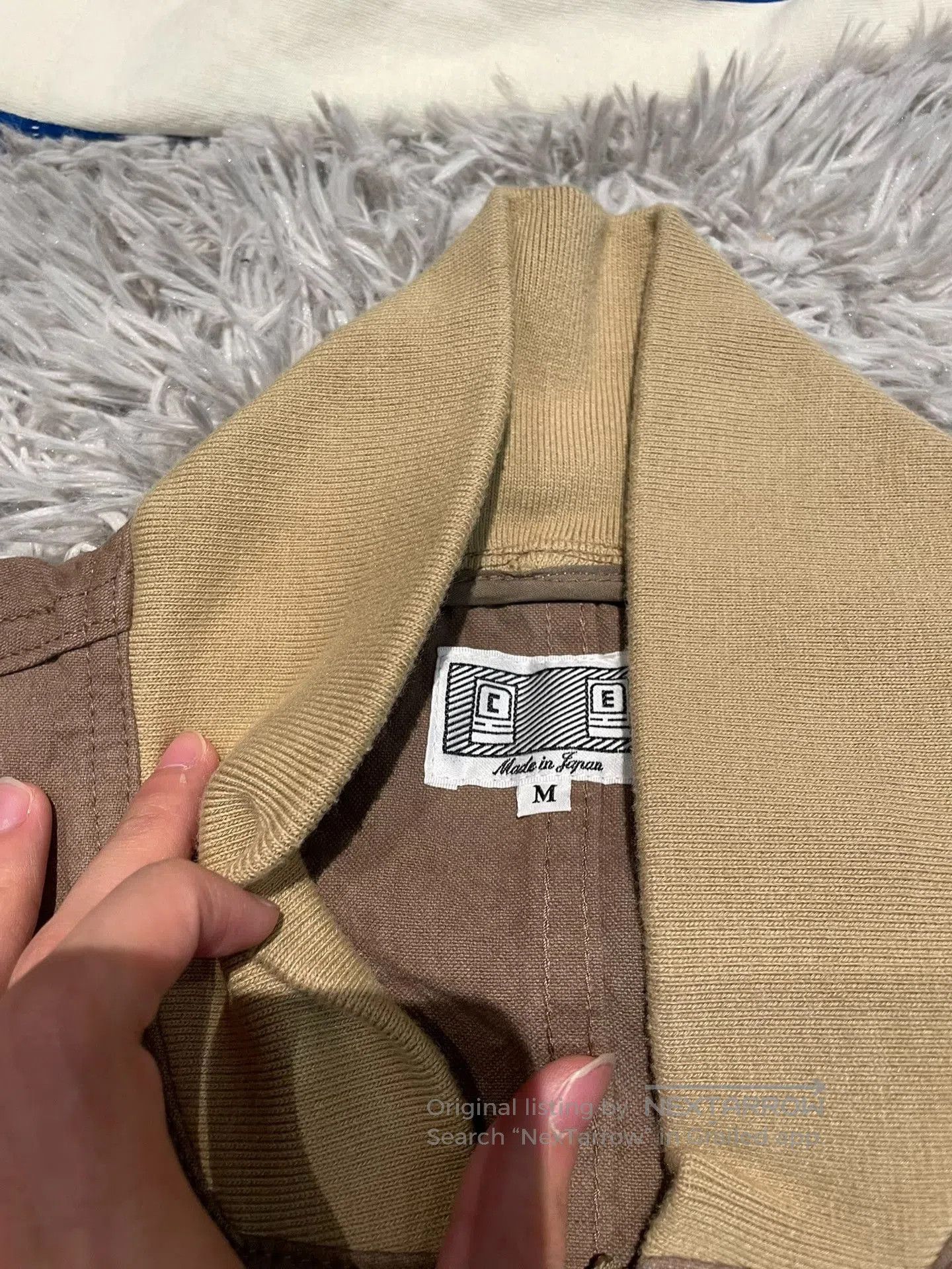 Cav Empt CE/CAVEMPT Brown Retro Bomber Jacket. Size US M / EU 48-50 / 2 - 5 Thumbnail