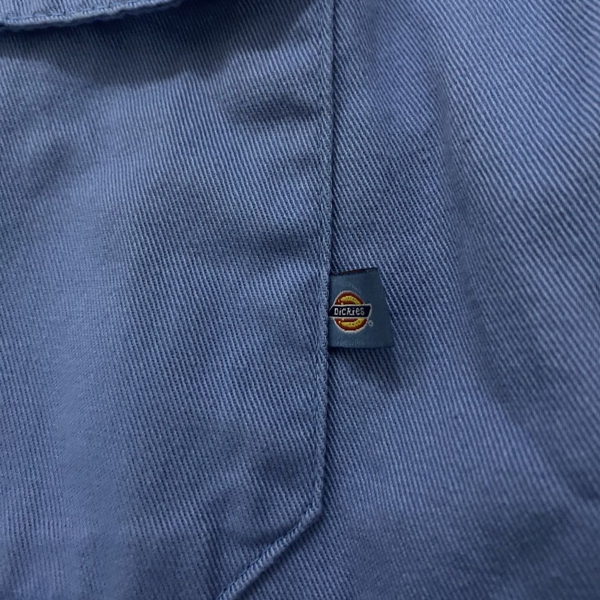 Dickies Vintage Blue Botton down Dickies Work Shirt Size US L / EU 52-54 / 3 - 4 Thumbnail