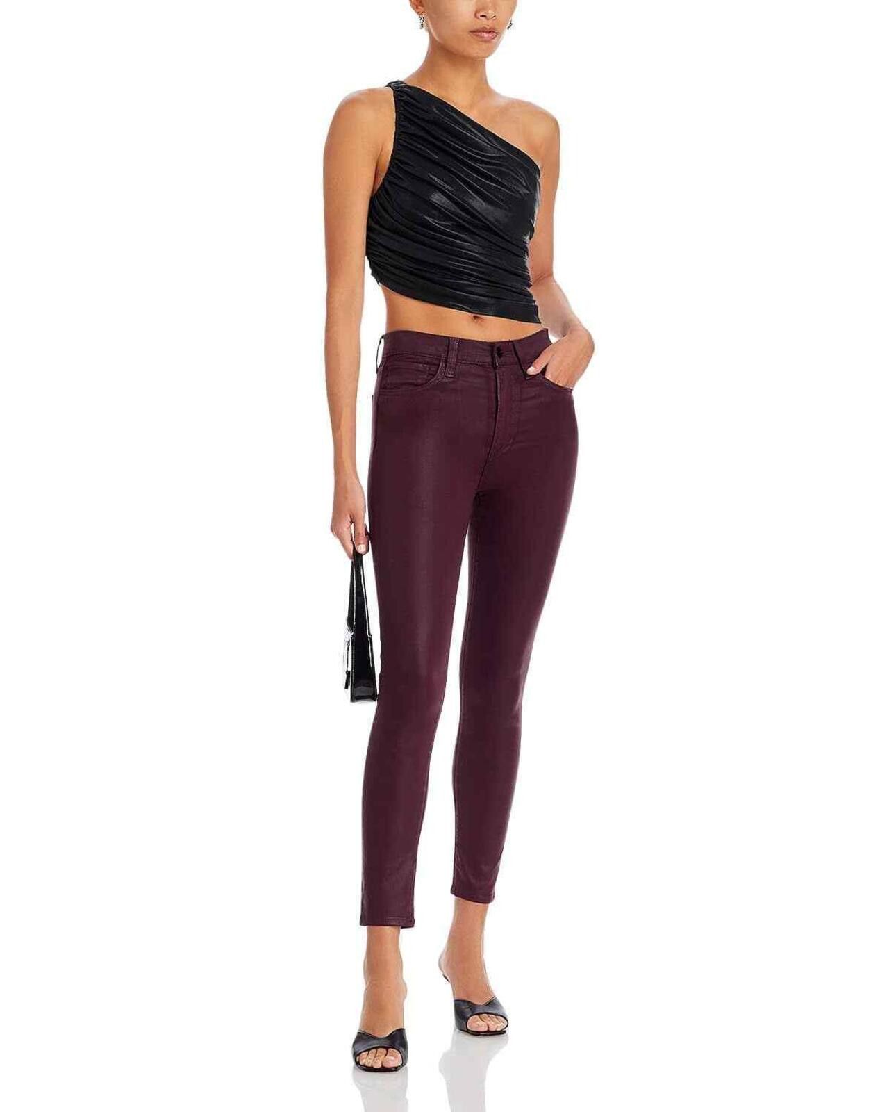 Other Joe's Jeans The Charlie Coated High Waist Ankle Skinny Jeans Size 25" / US 0 / IT 36 - 4 Thumbnail