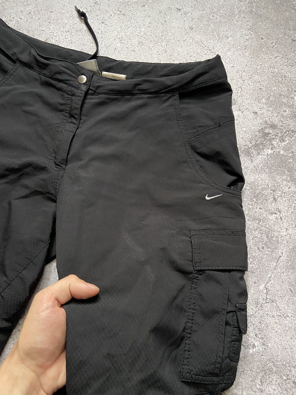 Other Vintage Y2K Nike Gorpcore Bondage Baggy Cargo Pants Size 32" / US 10 / IT 46 - 6 Thumbnail