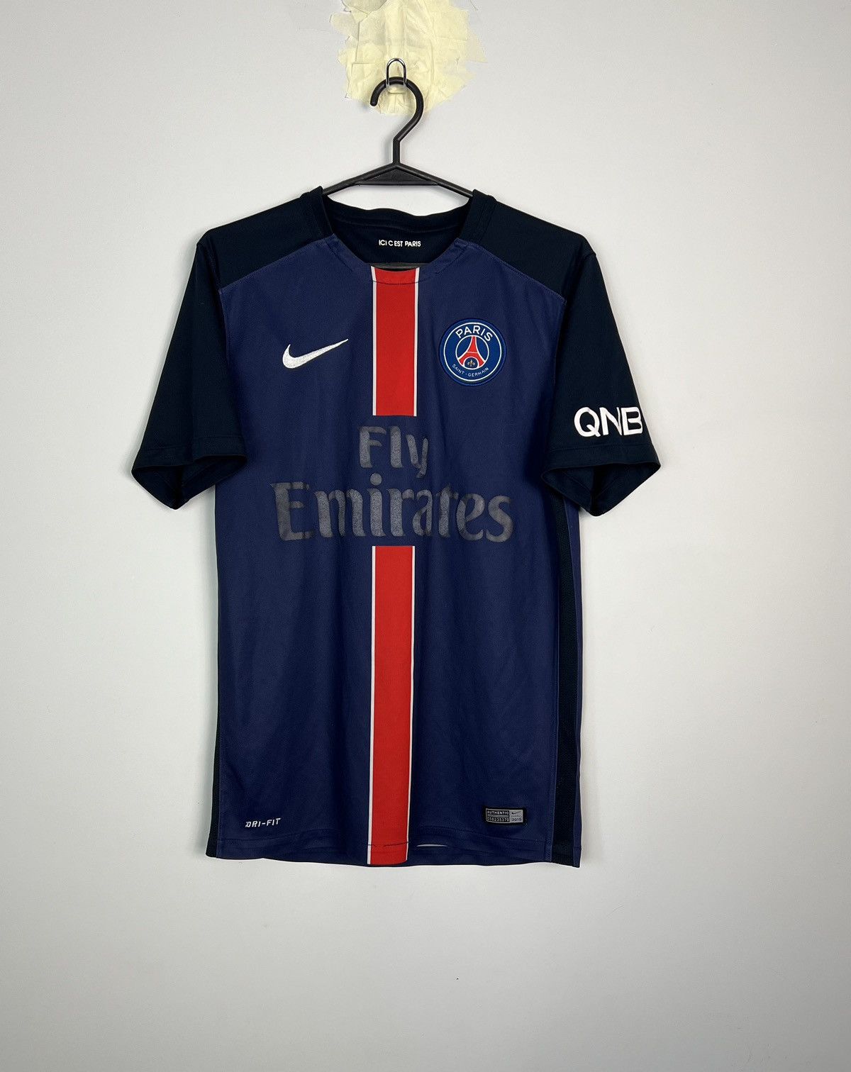 Nike Nike Paris Saint Germain PSG 215/2016 Soccer Jersey Size US S / EU 44-46 / 1 - 1 Thumbnail