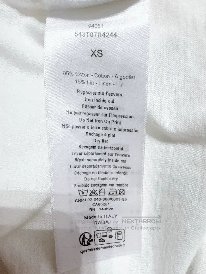 Dior Dior 25 spring and summer printed short sleeves Size XS / US 0-2 / IT 36-38 - 5 Thumbnail