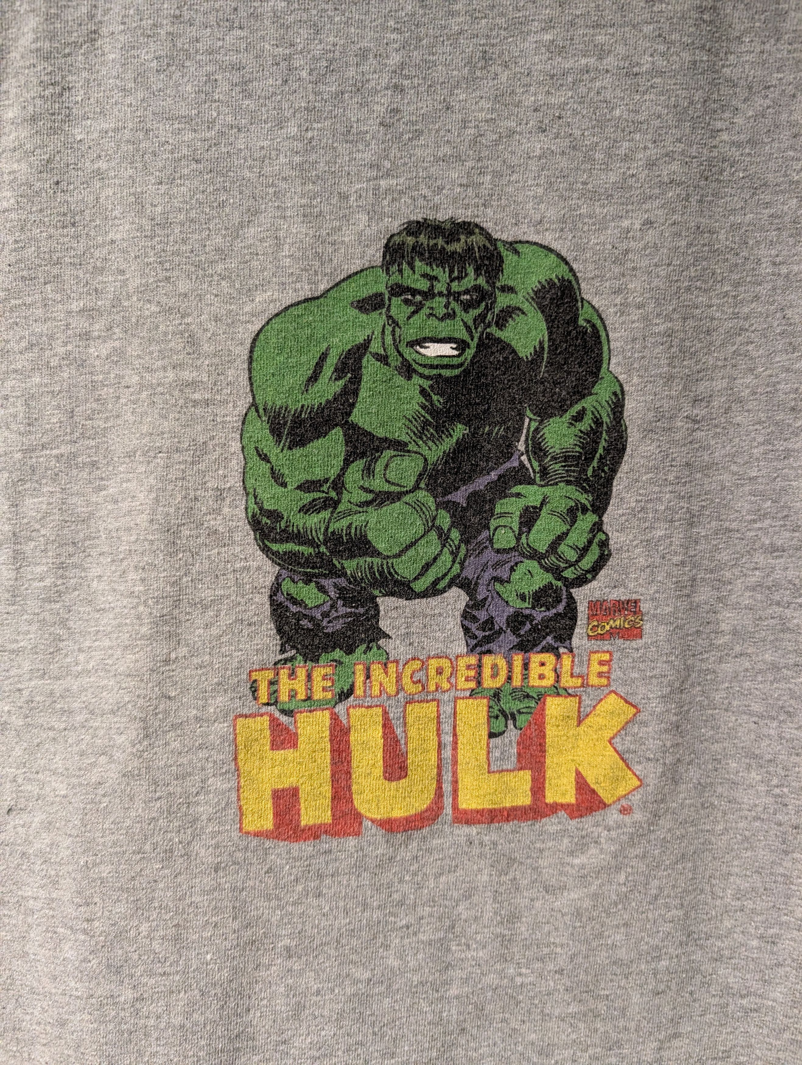 Marvel Comics Vintage Y2K The Incredible Hulk Marvel Comics T-Shirt Size US XL / EU 56 / 4 - 2 Thumbnail