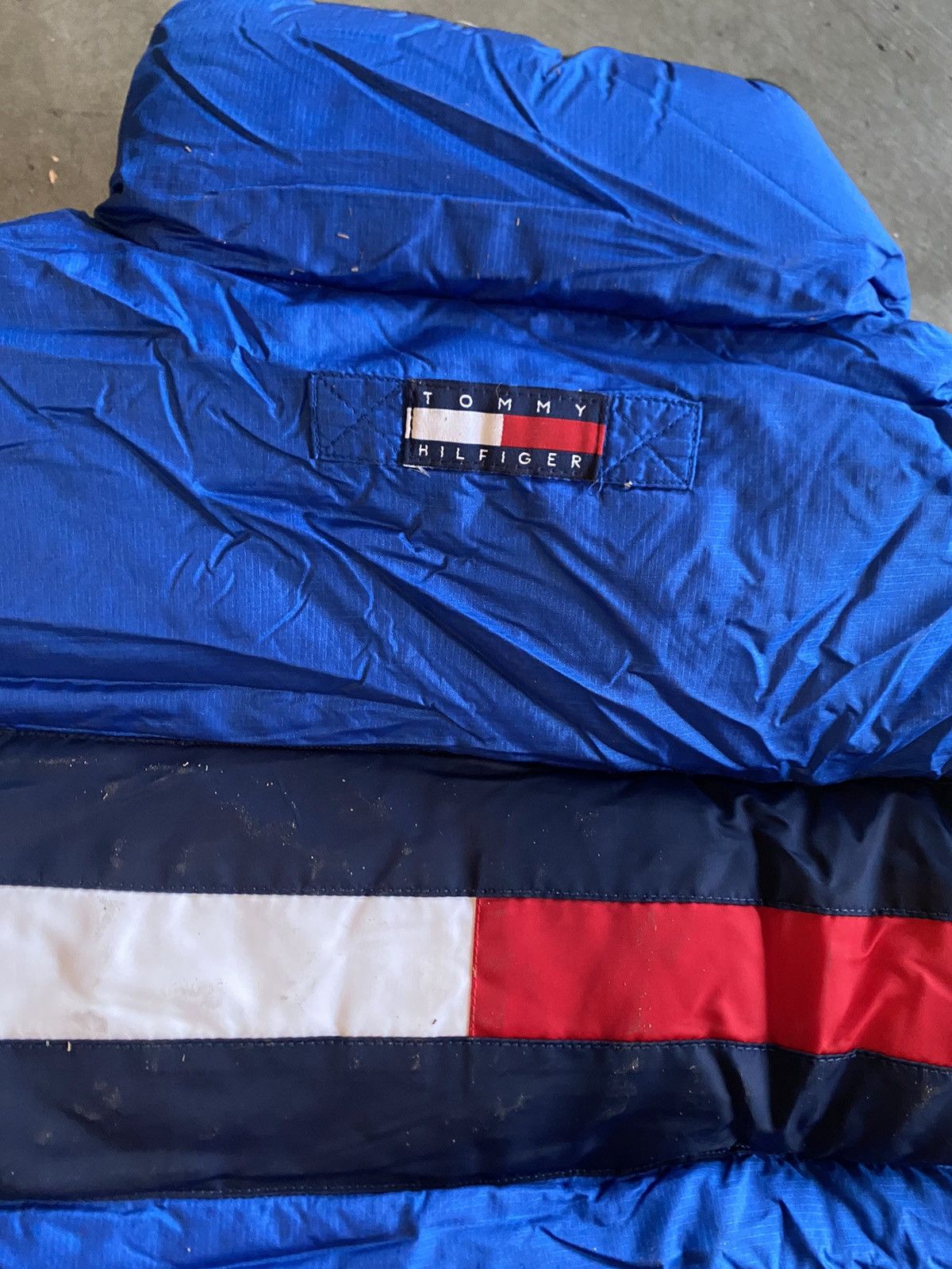 Tommy Hilfiger × Vintage Tommy Hilfiger Sprint Promo Puffer Jacket Vest Size US L / EU 52-54 / 3 - 8 Thumbnail