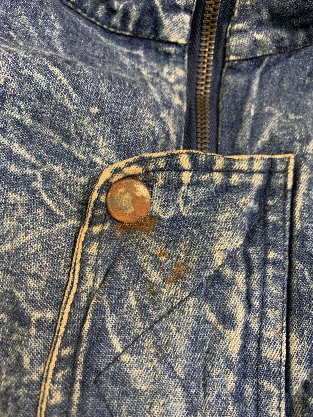 Other Rare Design Vintage Unbrand Denim Jackets Size US L / EU 52-54 / 3 - 5 Thumbnail