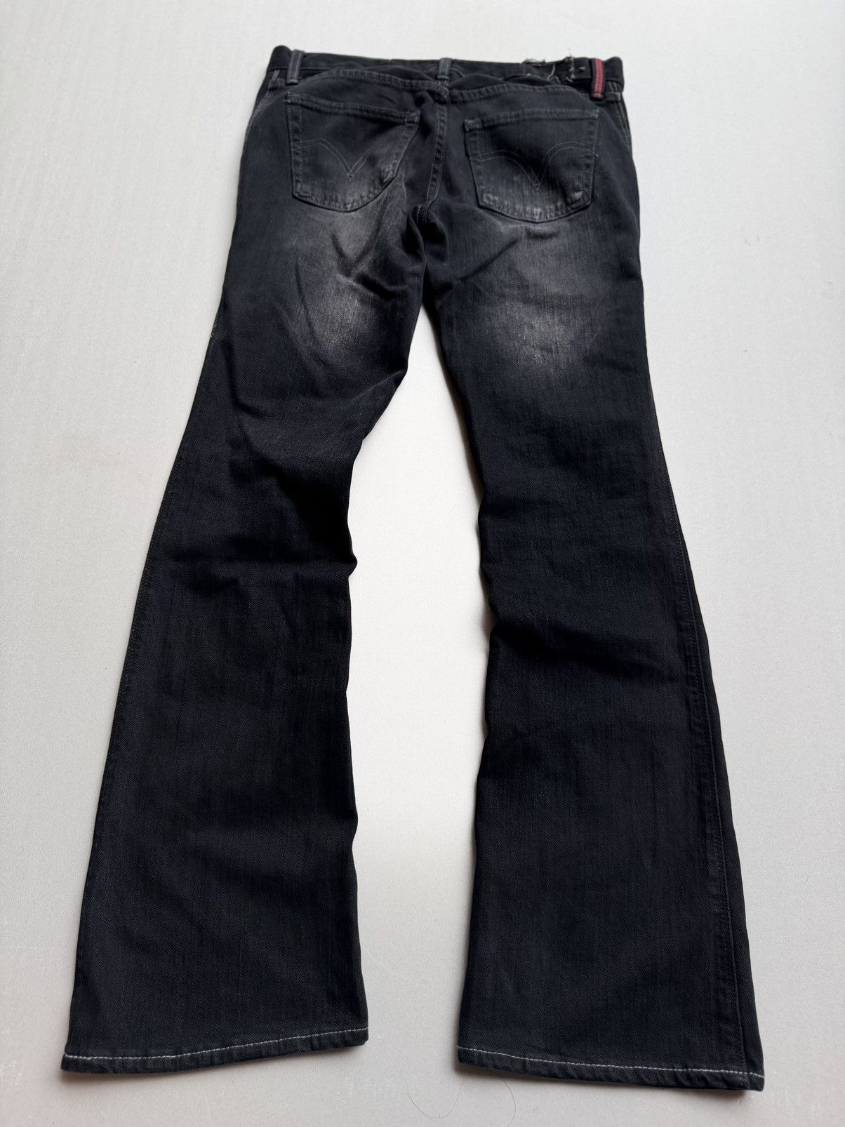 Japanese Brand Levis lace up flare jeans (cust) Size US 27 - 3 Thumbnail
