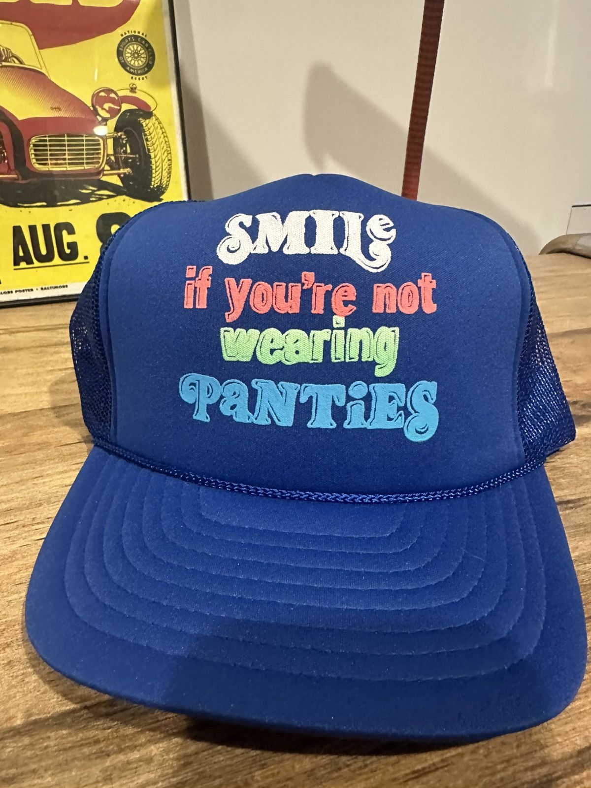 Vintage Vintage Crude Humor Funny Trucker Hat Deadstock Size ONE SIZE - 2 Thumbnail