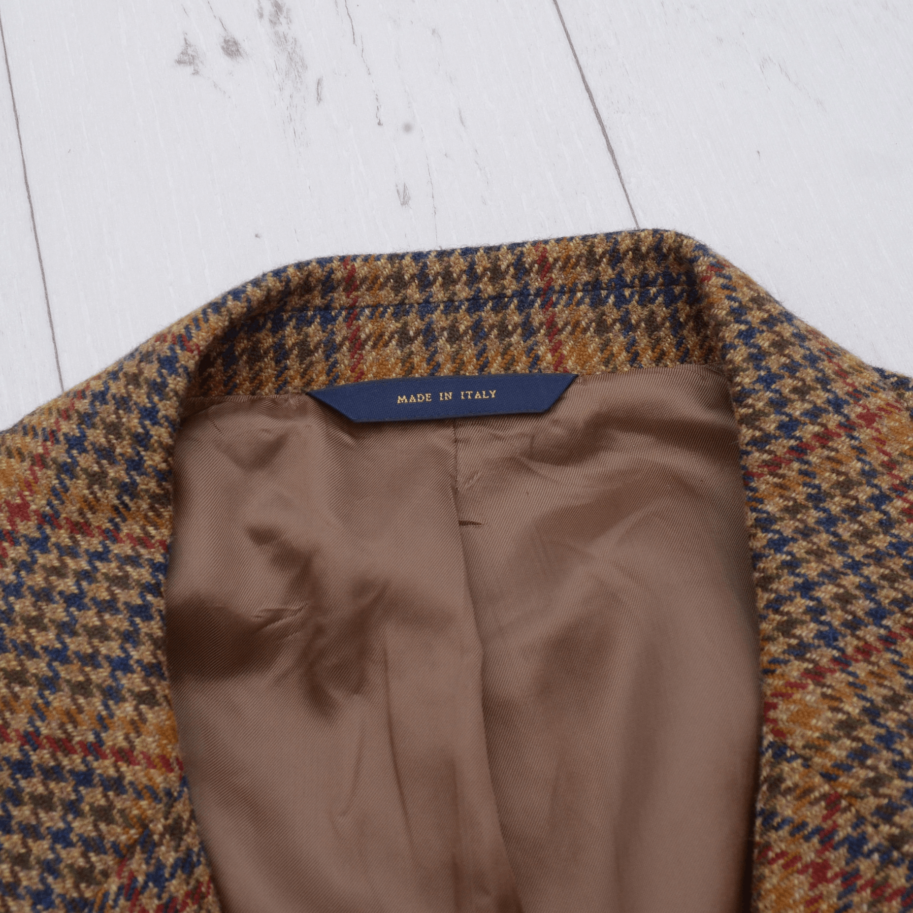 Brooks Brothers Brooks Brothers Tweed Wool Cashmere Brown Checks Blazer XL Size 46R - 7 Thumbnail