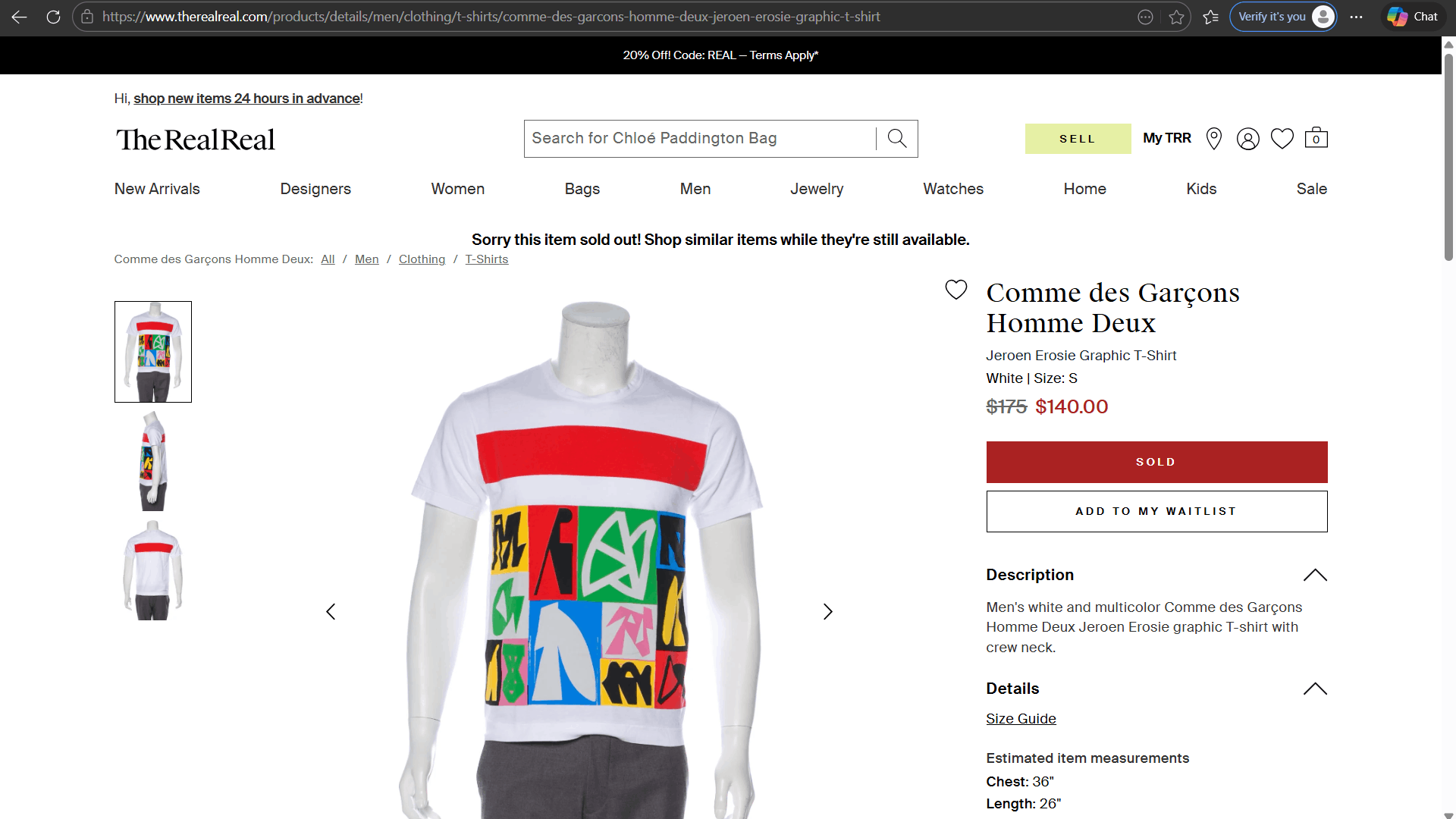 Comme des Garcons Homme Deux S/S 2019 Comme des Garçons Homme Deux Psychedelic Art Size US M / EU 48-50 / 2 - 13 Thumbnail