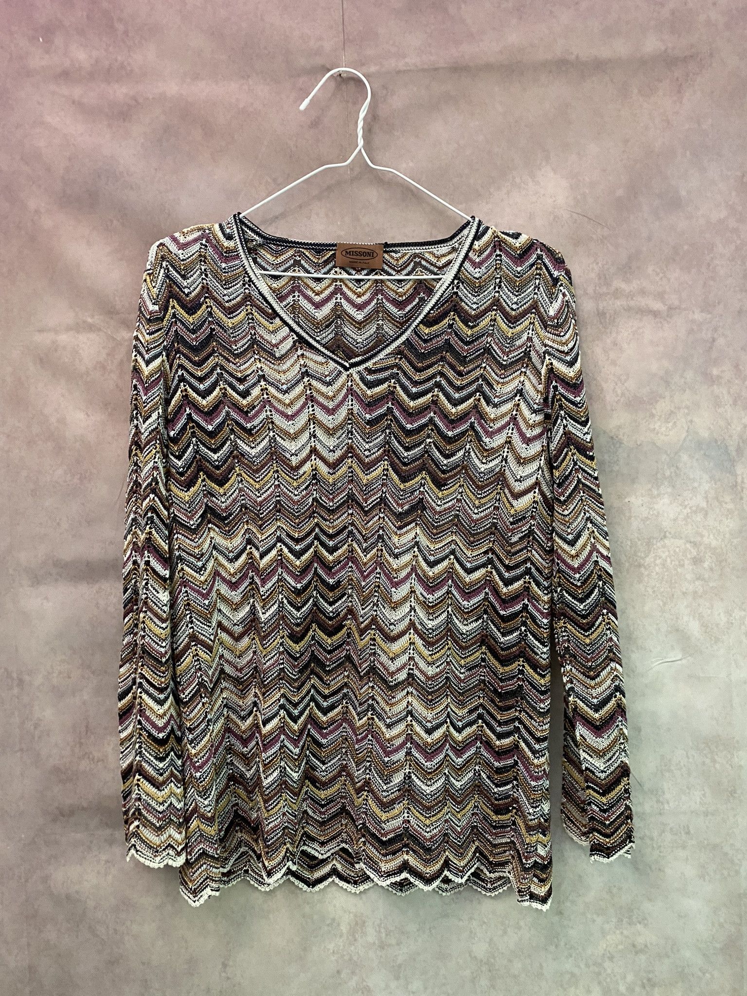 Designer × Missoni Missoni Sweater Luxury Size M / US 6-8 / IT 42-44 - 1 Thumbnail