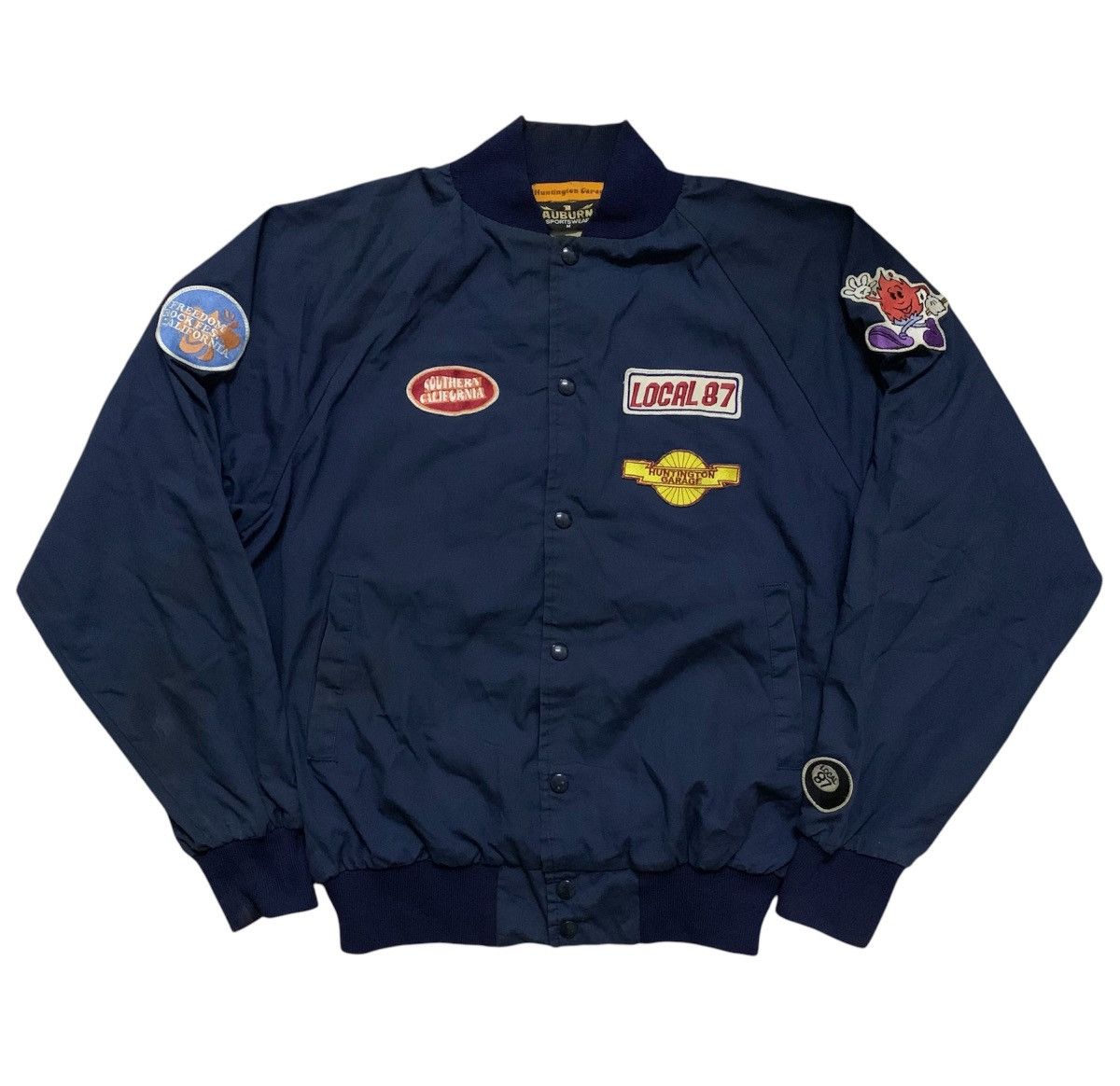 Auburn Sportswear × Huntington × Vintage Vintage Huntington Garage Aurburn Sportwear Jacket Size US M / EU 48-50 / 2 - 8 Thumbnail