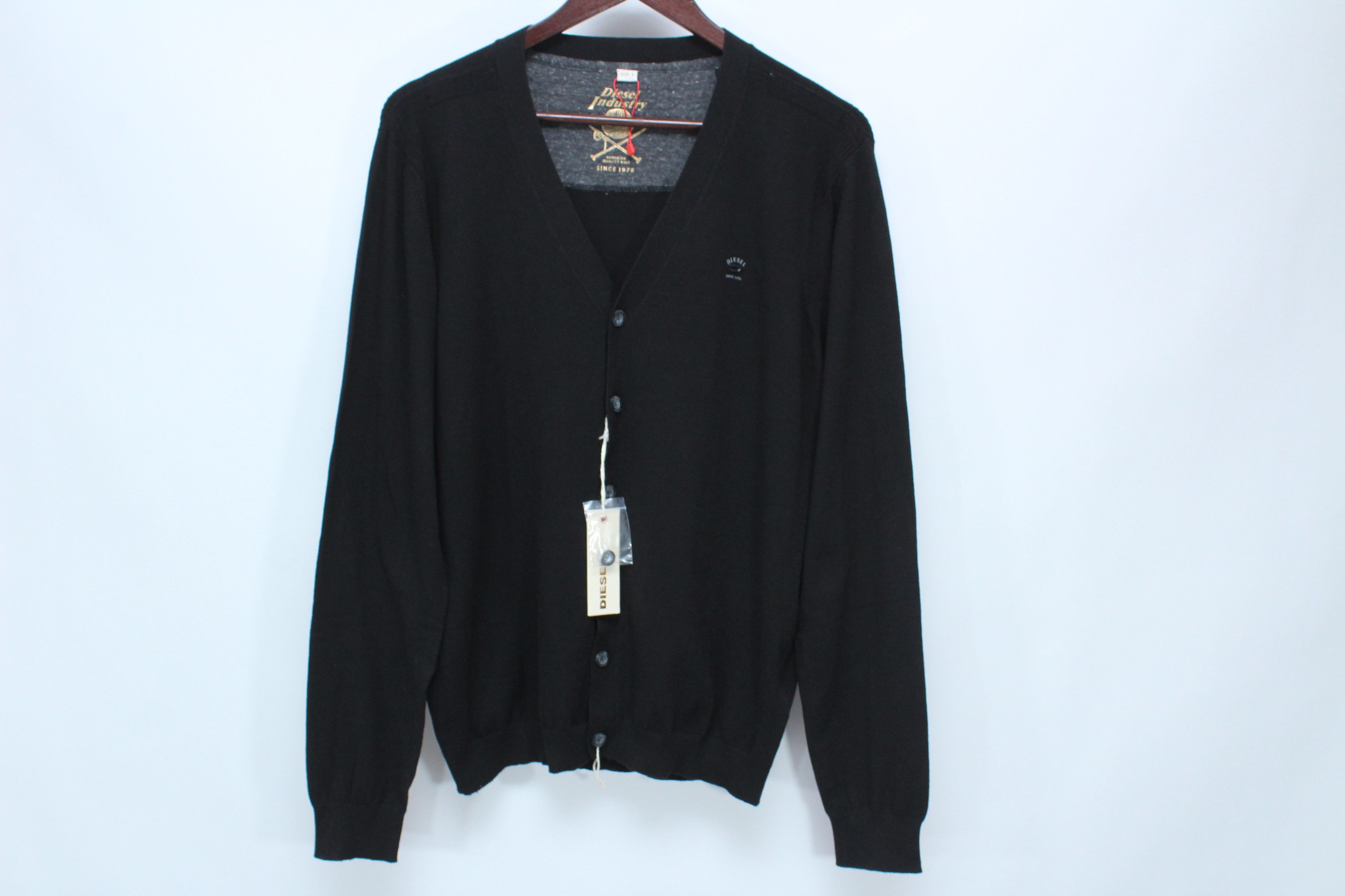 Diesel Diesel Sweater Cardigan Mens Size L Vintage Hype Size US L / EU 52-54 / 3 - 2 Thumbnail