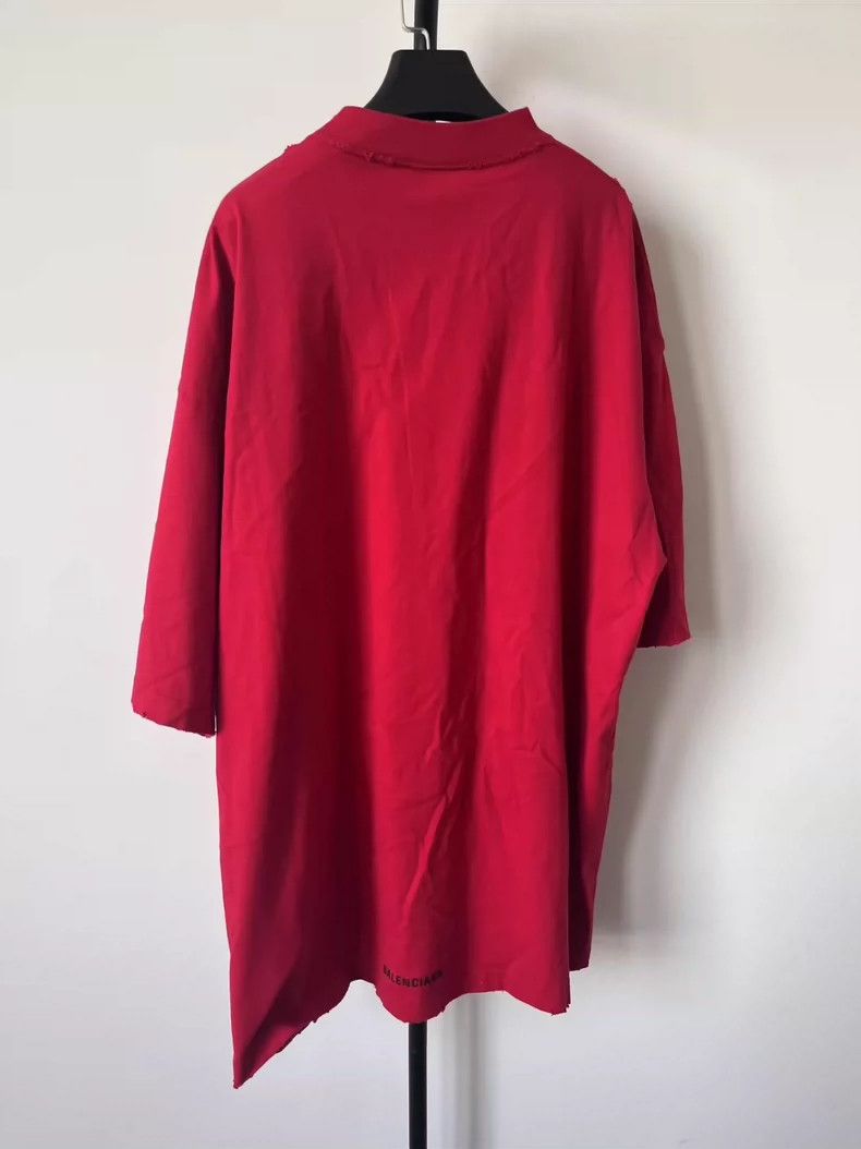 Other Balenciaga Solid monogrammed embroidered casual T-shirt Size US XL / EU 56 / 4 - 2 Thumbnail