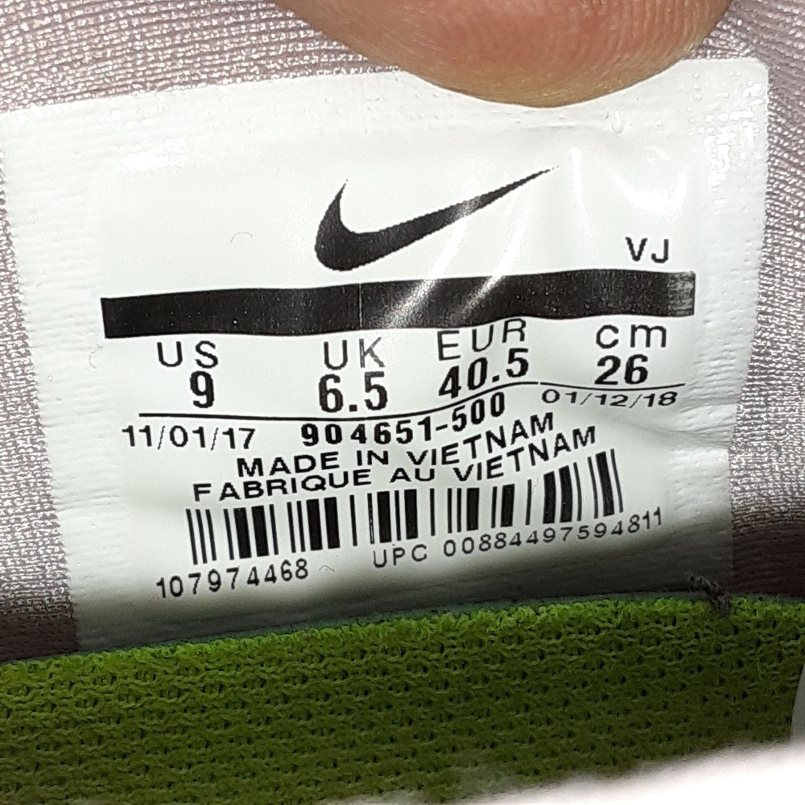 Nike Nike Free TR 7 Plum Fog Women's Running Sneakers Size 9 Size US 9.5 / IT 39.5 - 11 Thumbnail