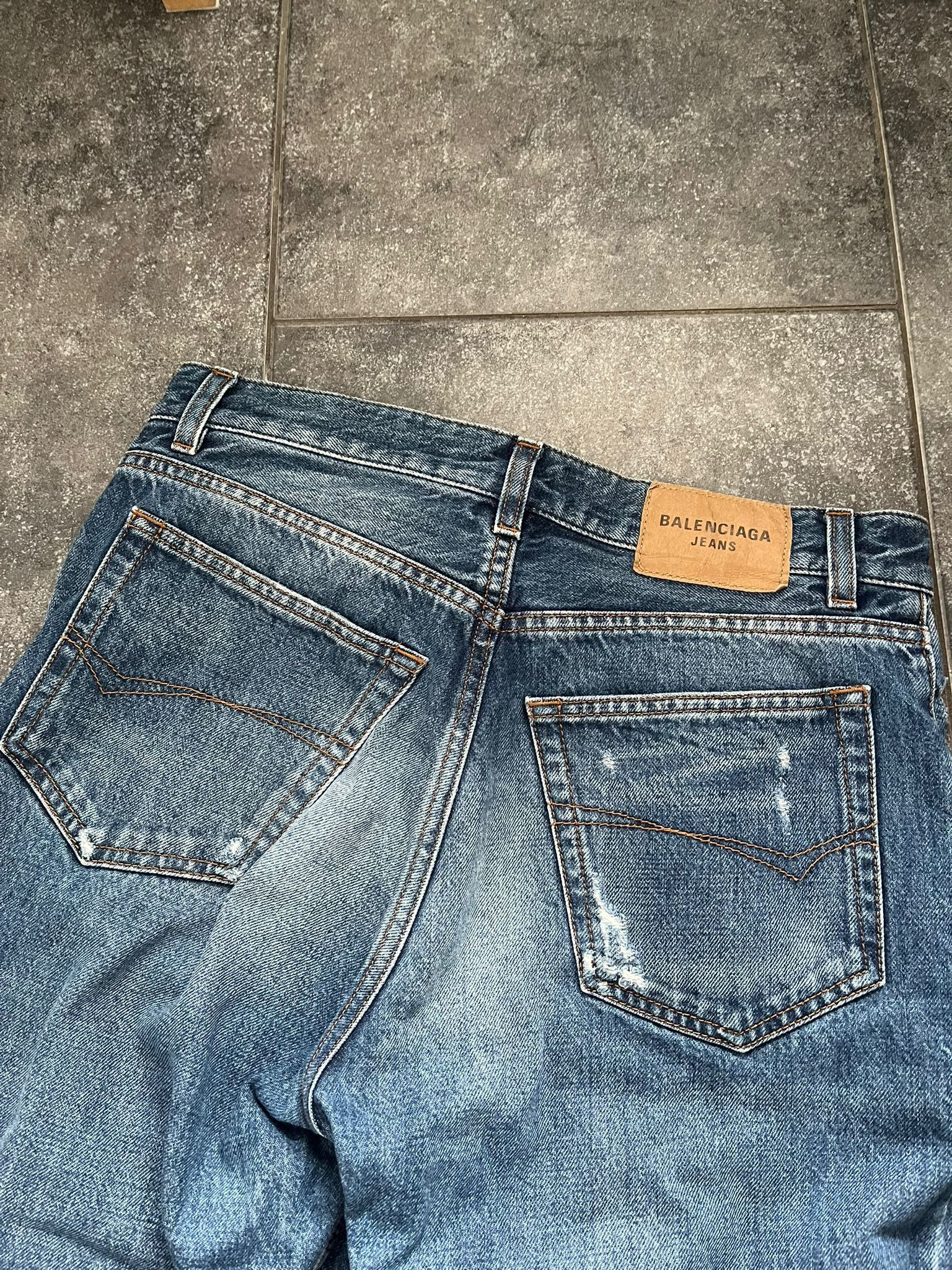 Balenciaga Balenciaga Distressed Denim Size US 30 / EU 46 - 3 Thumbnail
