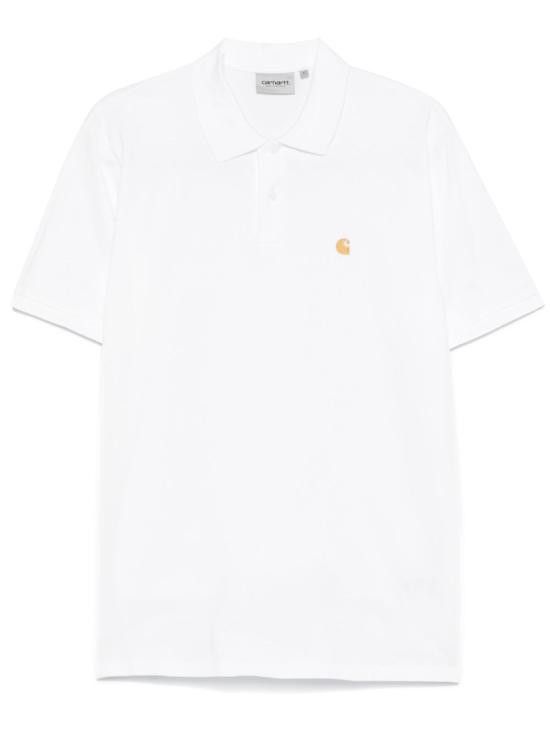 Carhartt Wip CARHARTT WIP Men Polo Shirts I023807 00RXX White Size US M / EU 48-50 / 2 - 1 Thumbnail