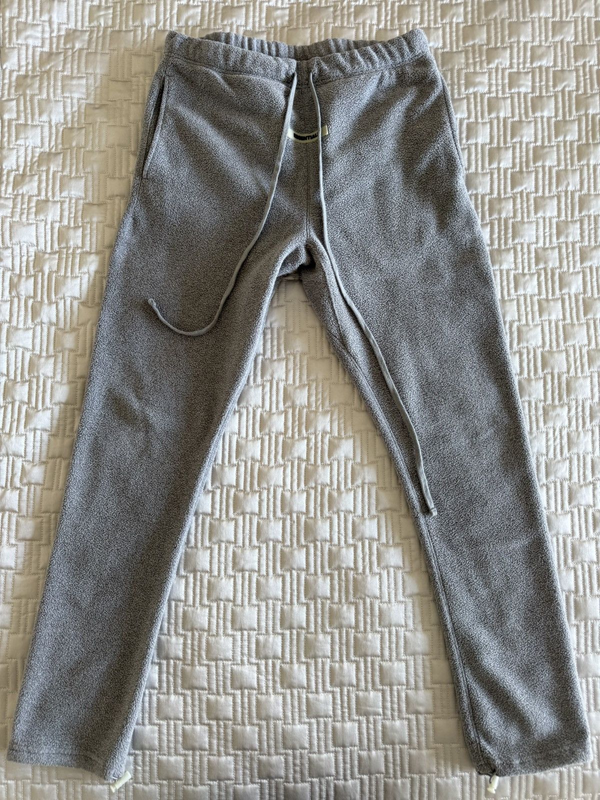 Fear of God Essentials Grey Fleece Sweatpants Size S