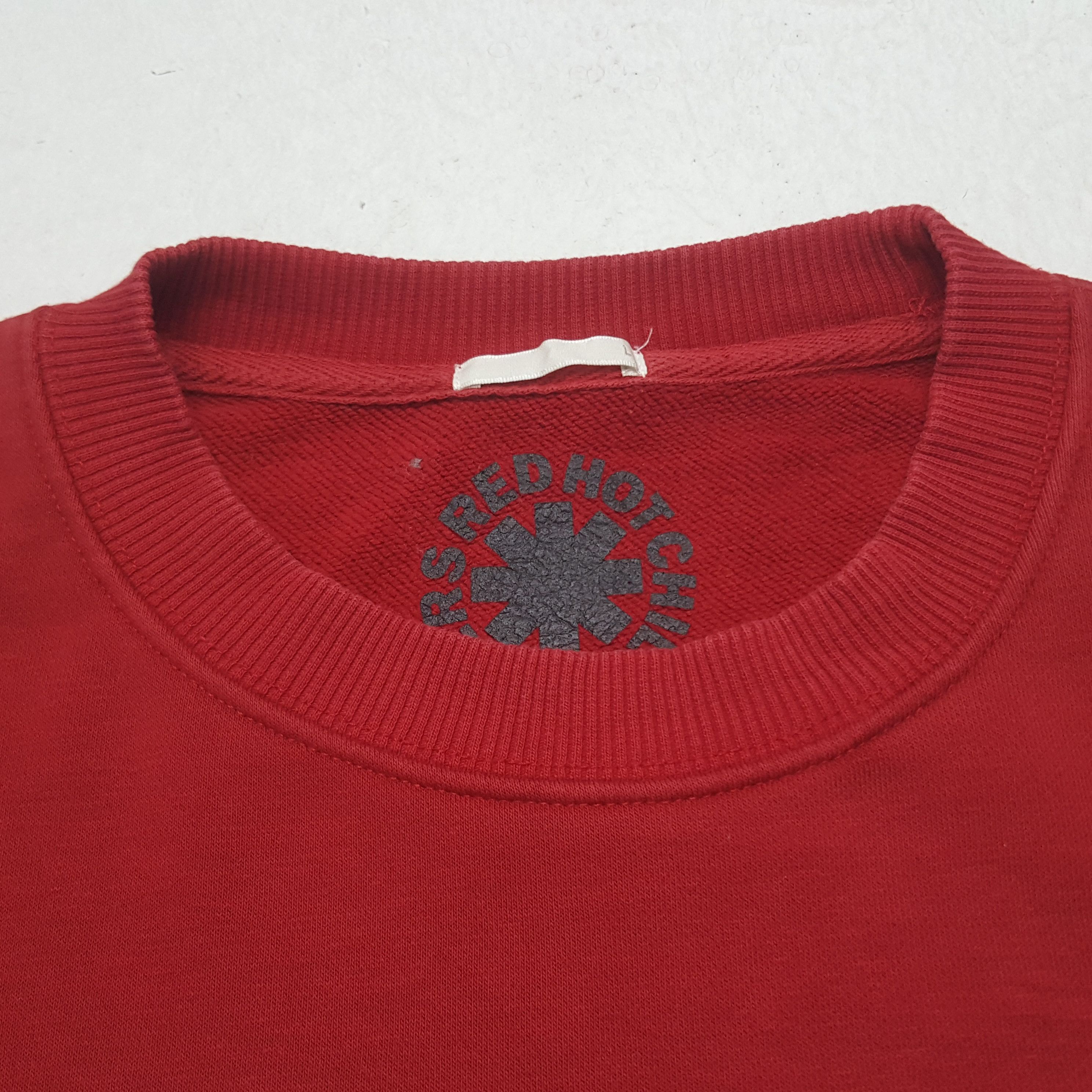 GU Vintage Red Hot Chili Peppers Rock Band Sweatshirt C296N10 Size US L / EU 52-54 / 3 - 5 Thumbnail