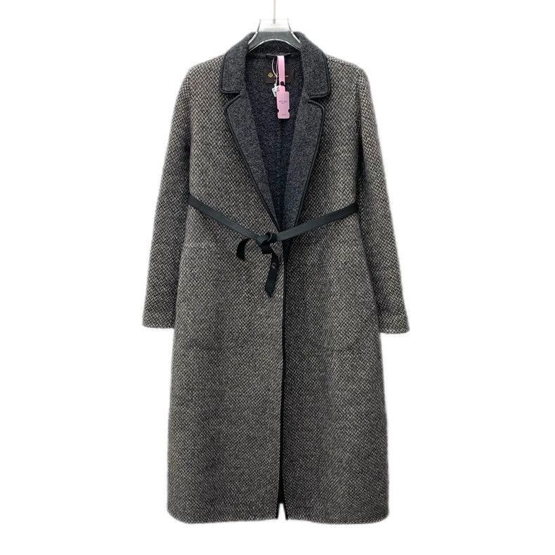 Loro Piana Belted Collar Long Coat-2508