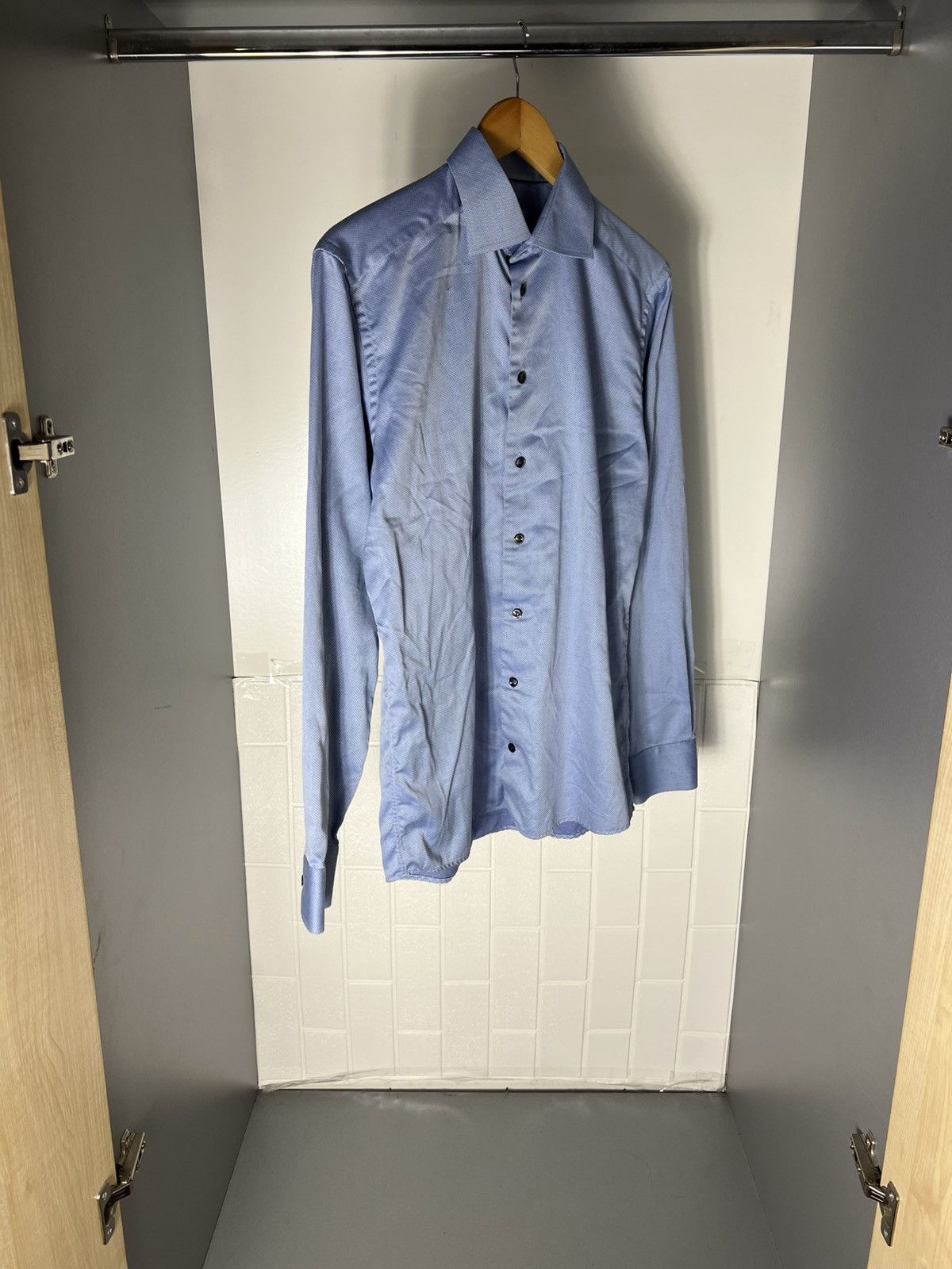 Eton VINTAGE ETON CLASSIC SHIRT ITALIAN DESIGNER CASUAL Y2K 90s Size US M / EU 48-50 / 2 - 5 Thumbnail