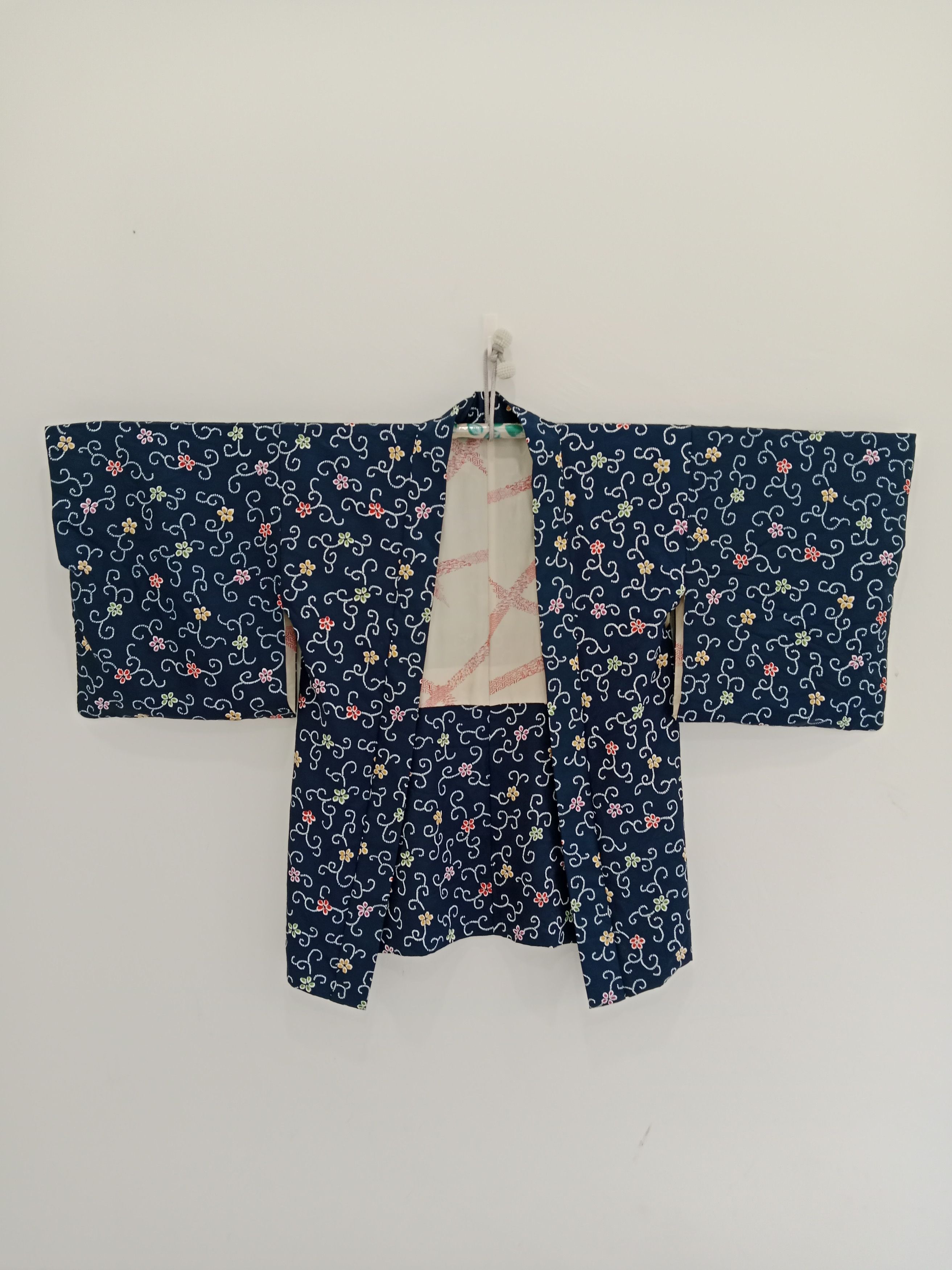 Japanese Brand Vintage Haori Kimono Flower Motif Japanese Style Size US L / EU 52-54 / 3 - 2 Thumbnail