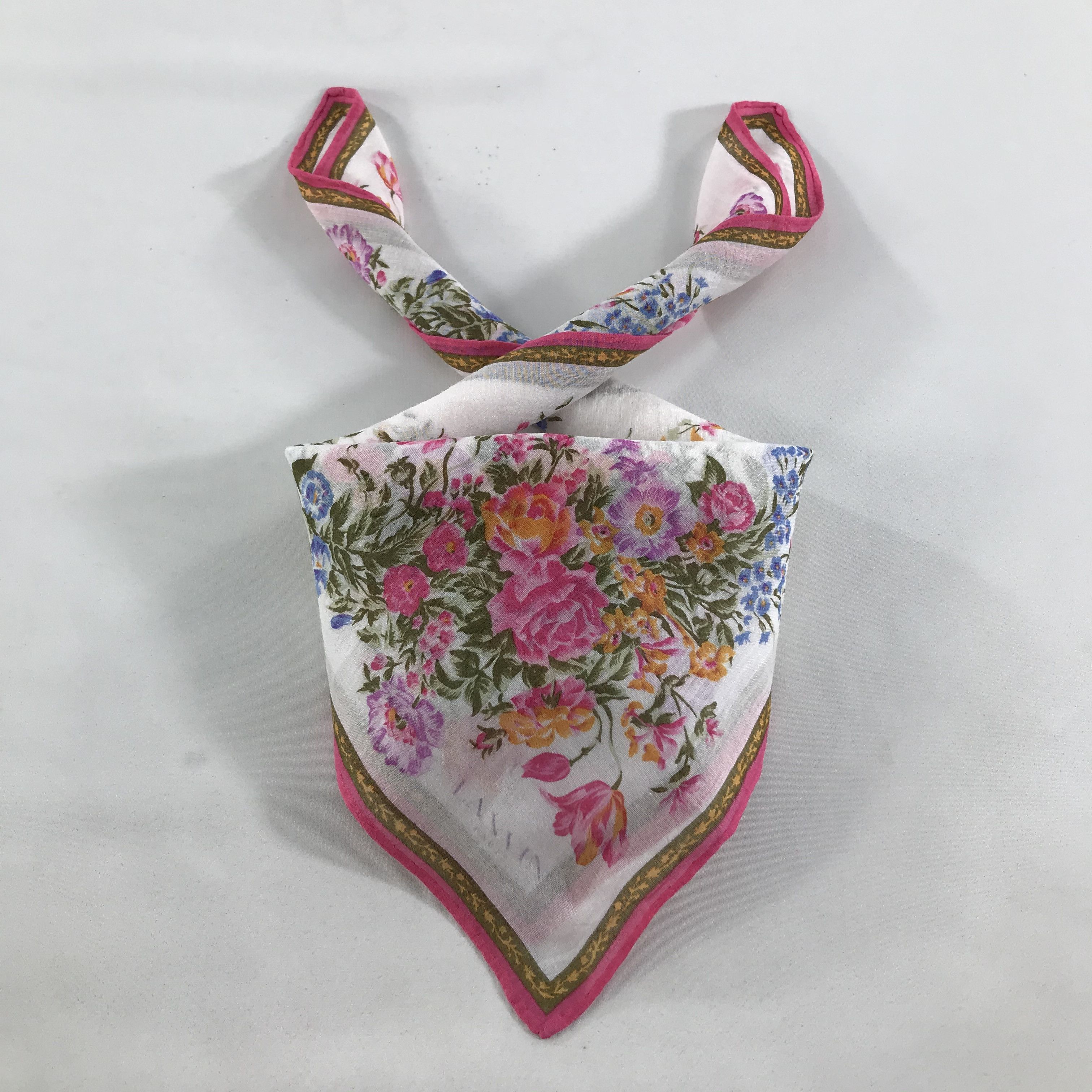 Lanvin × Vintage Lanvin Bandana / Handkerchief / Neckerchief - S1315 Size ONE SIZE - 3 Thumbnail