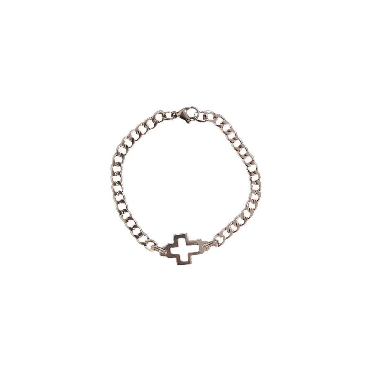 Jewelry Cross Rare Bracelet Y2K Punk Chain Gotch Bracelets Chains Size ONE SIZE - 5 Thumbnail