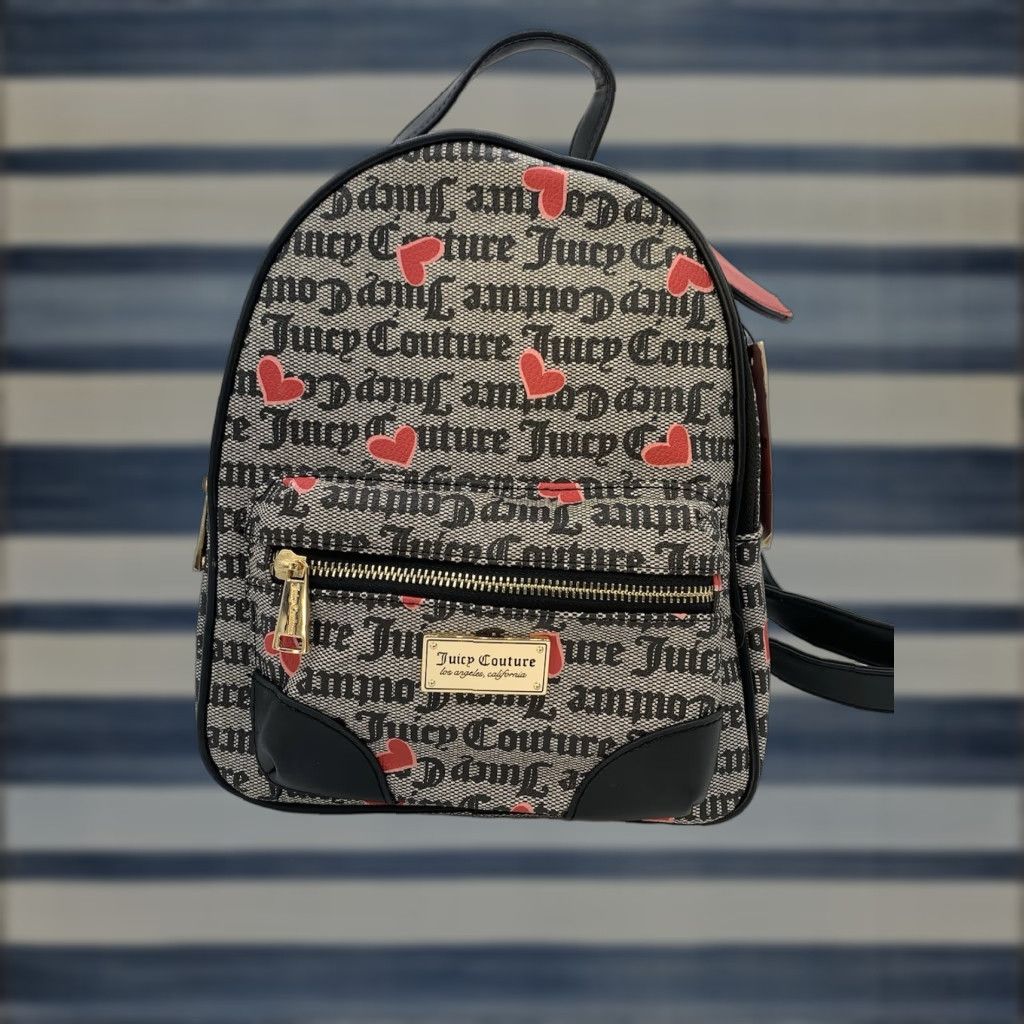 Juicy Couture Juicy Couture Gothic Status Backpack Medium Faux Leather Multicolor Zip Closure Women Size ONE SIZE - 1 Thumbnail