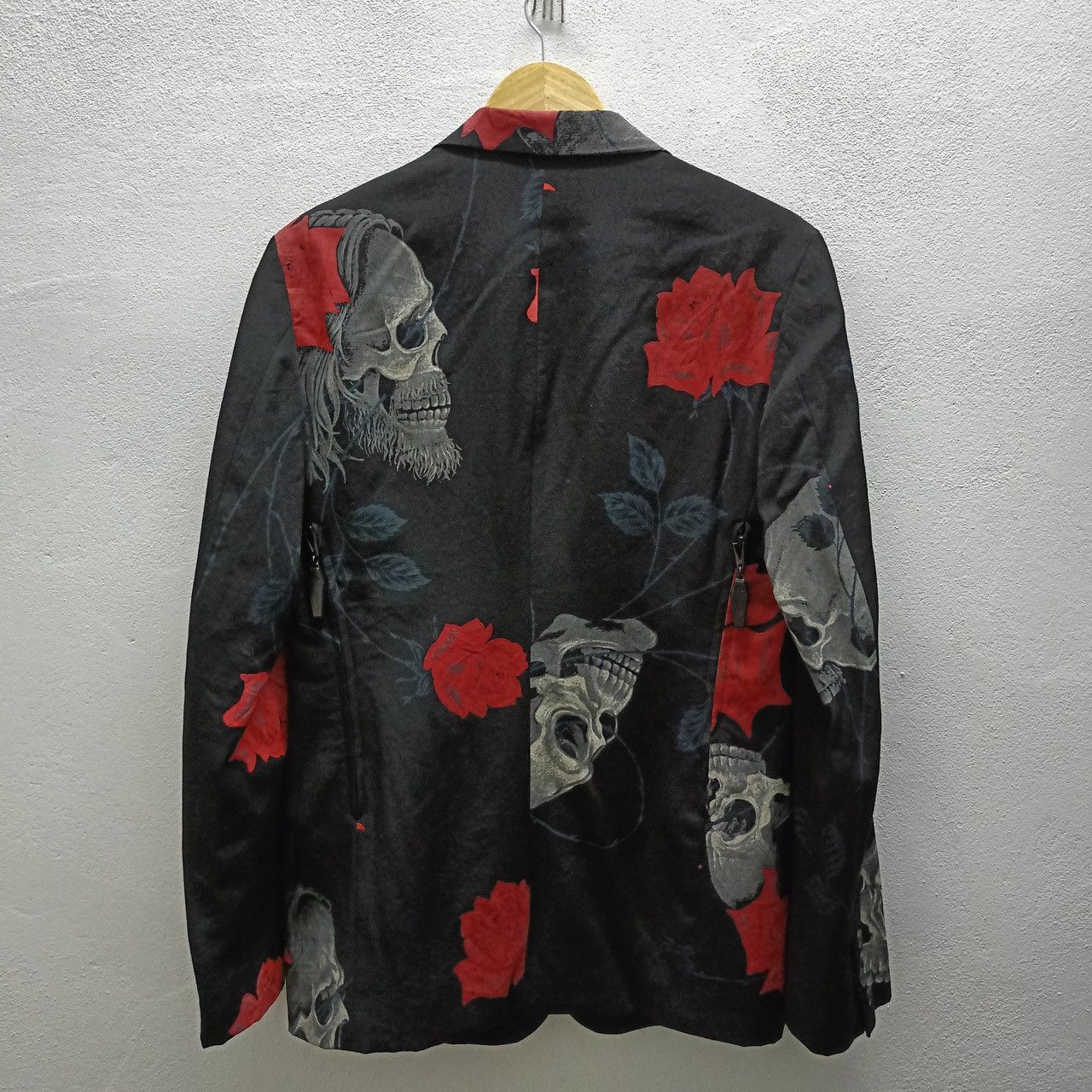Vintage × Yohji Yamamoto Fall 2014 Yohji Yamamoto Skull Blazer Size 38R - 2 Thumbnail