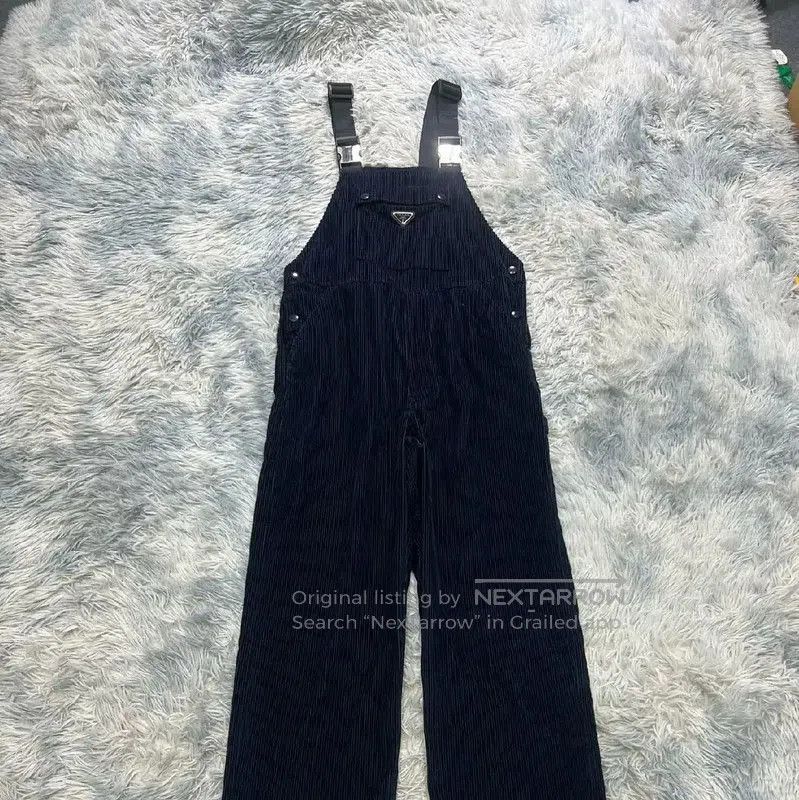Prada Prada Blue Cotton Casual Pants for Men. Size US 32 / EU 48 - 1 Thumbnail