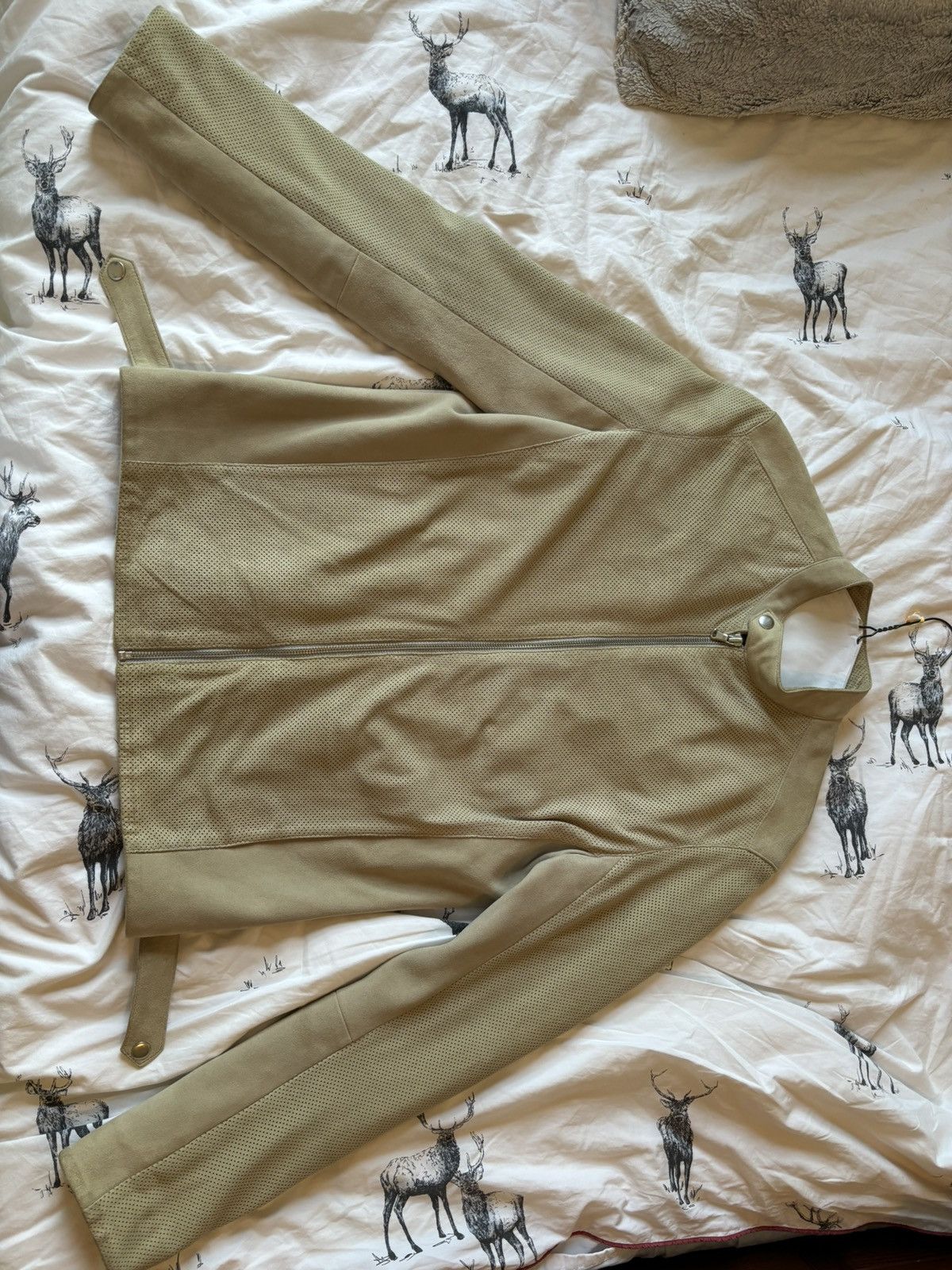 Reiss Reiss Suede Jacket Size US M / EU 48-50 / 2 - 1 Thumbnail
